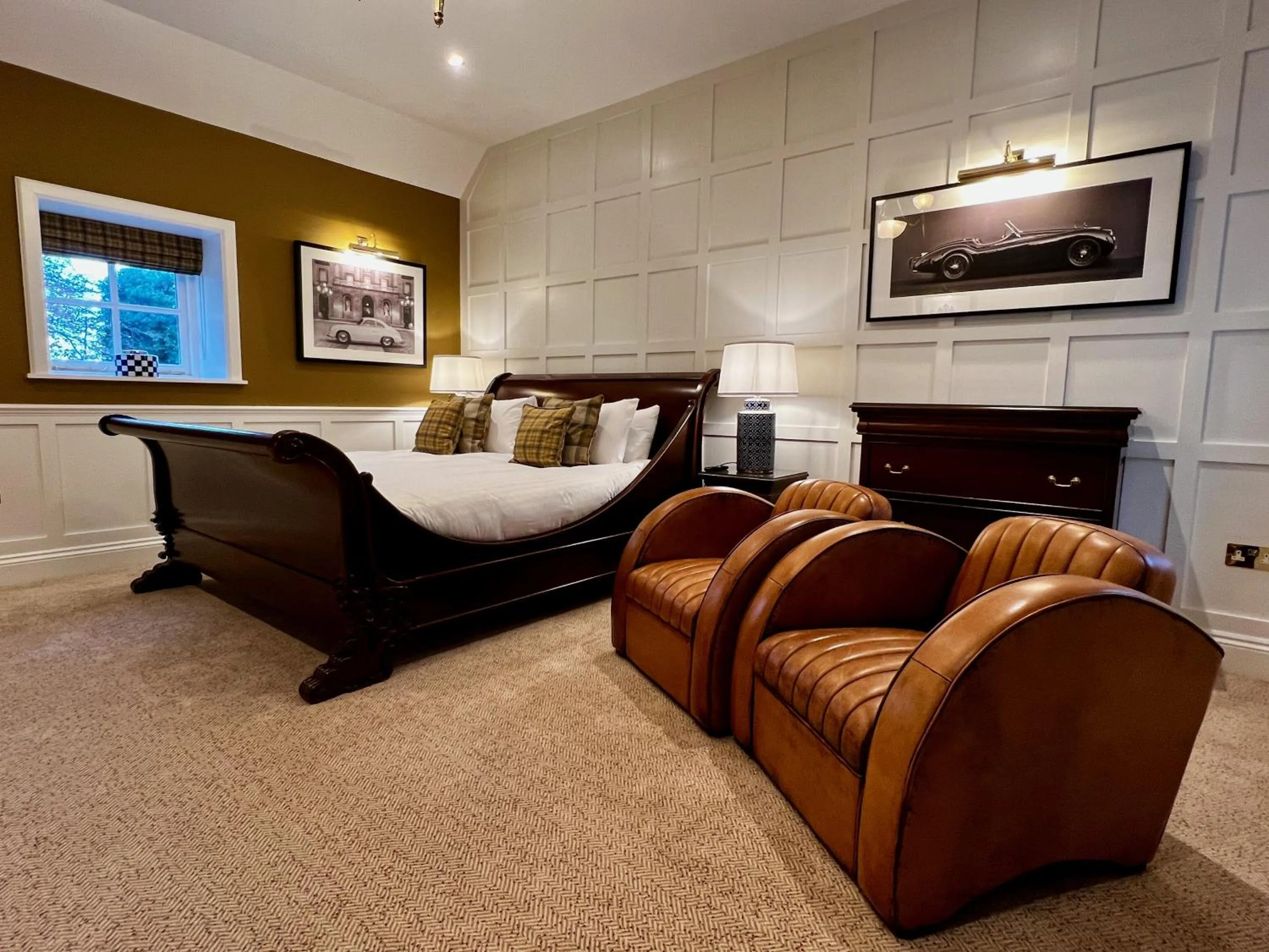 Bedroom, Bed in The Wrea Head Hall Country House Hotel & Restaurant