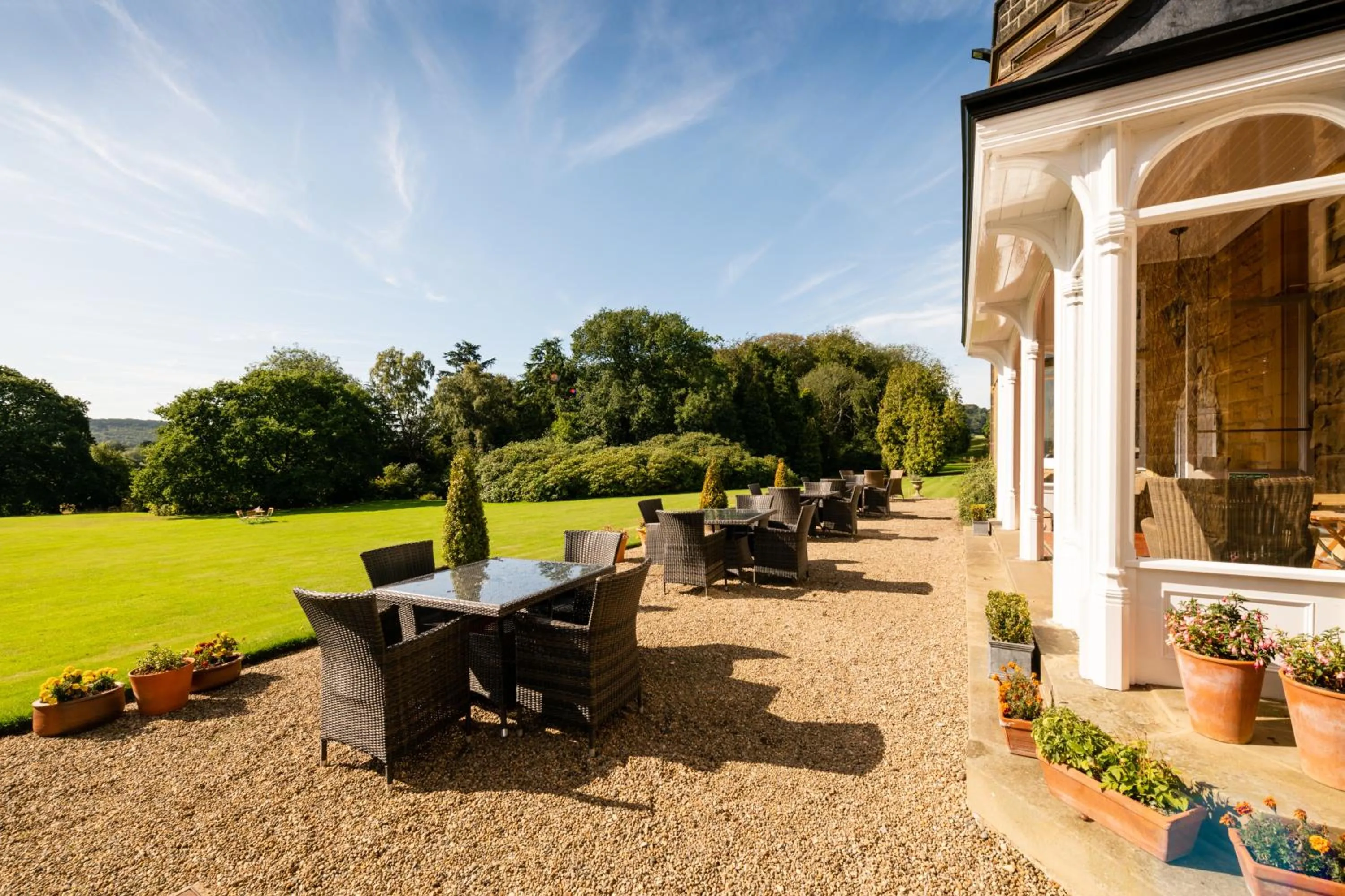Garden in The Wrea Head Hall Country House Hotel & Restaurant