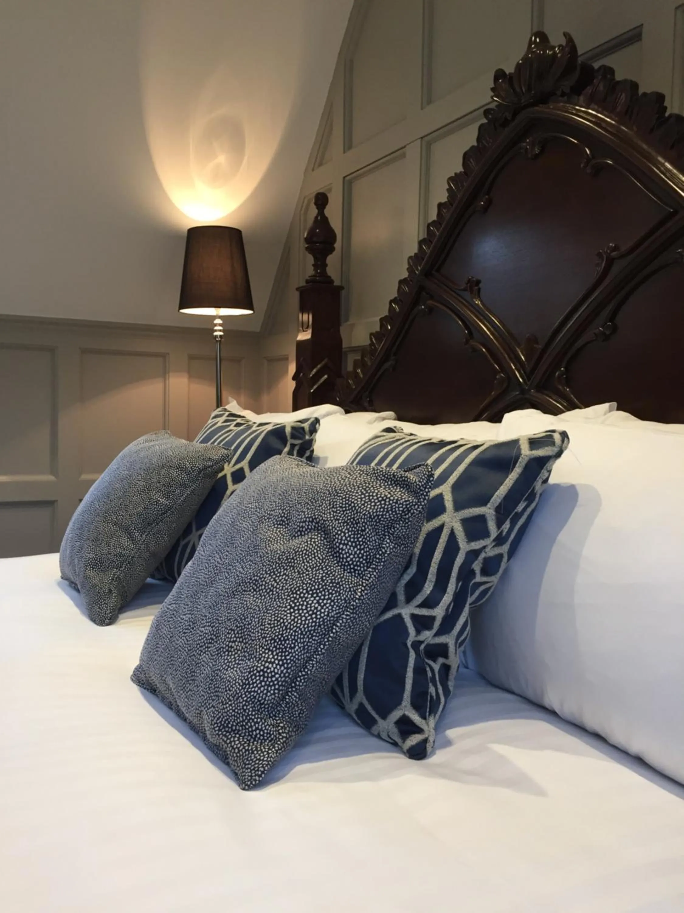 Bed in The Wrea Head Hall Country House Hotel & Restaurant