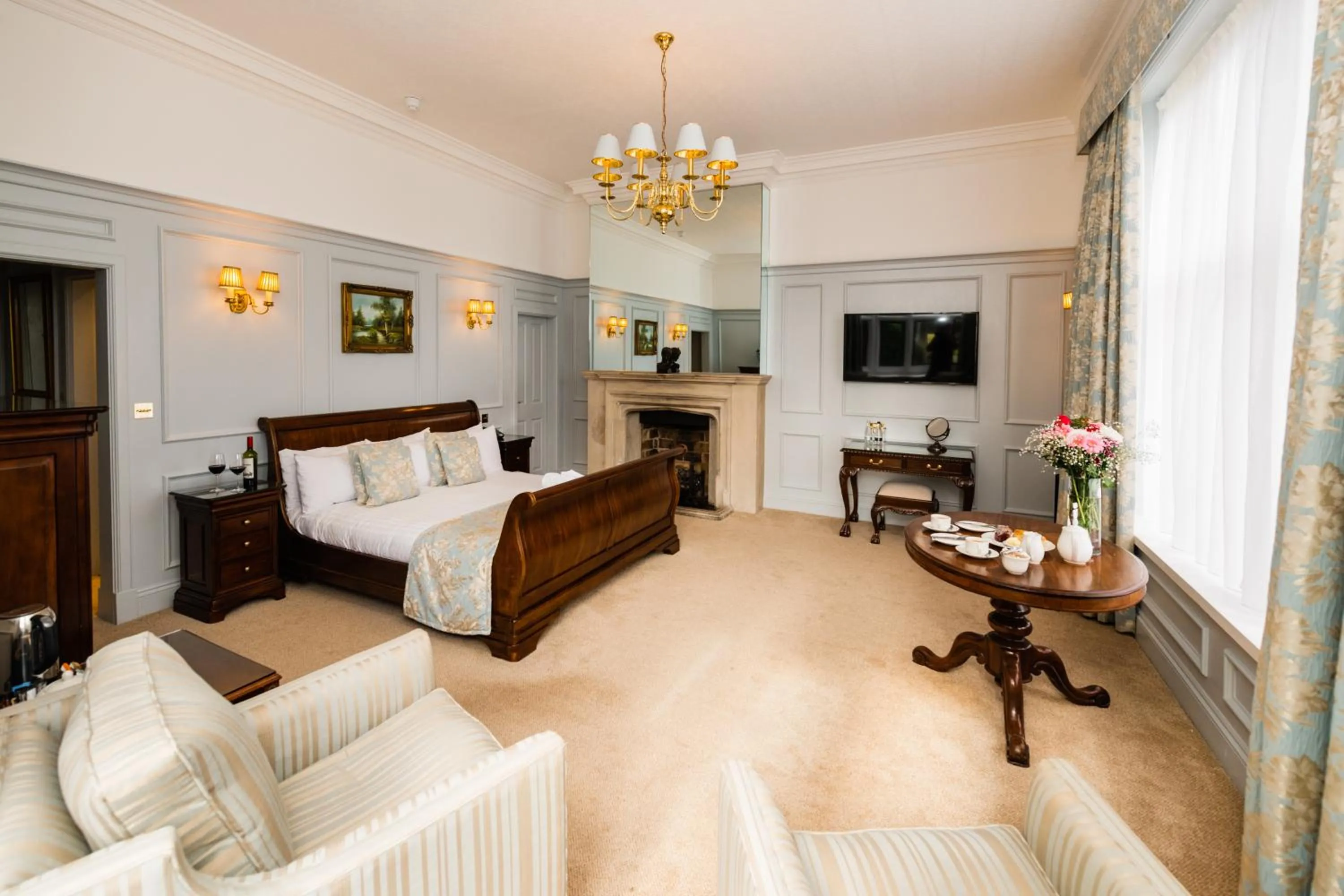 Photo of the whole room, Bed in The Wrea Head Hall Country House Hotel & Restaurant