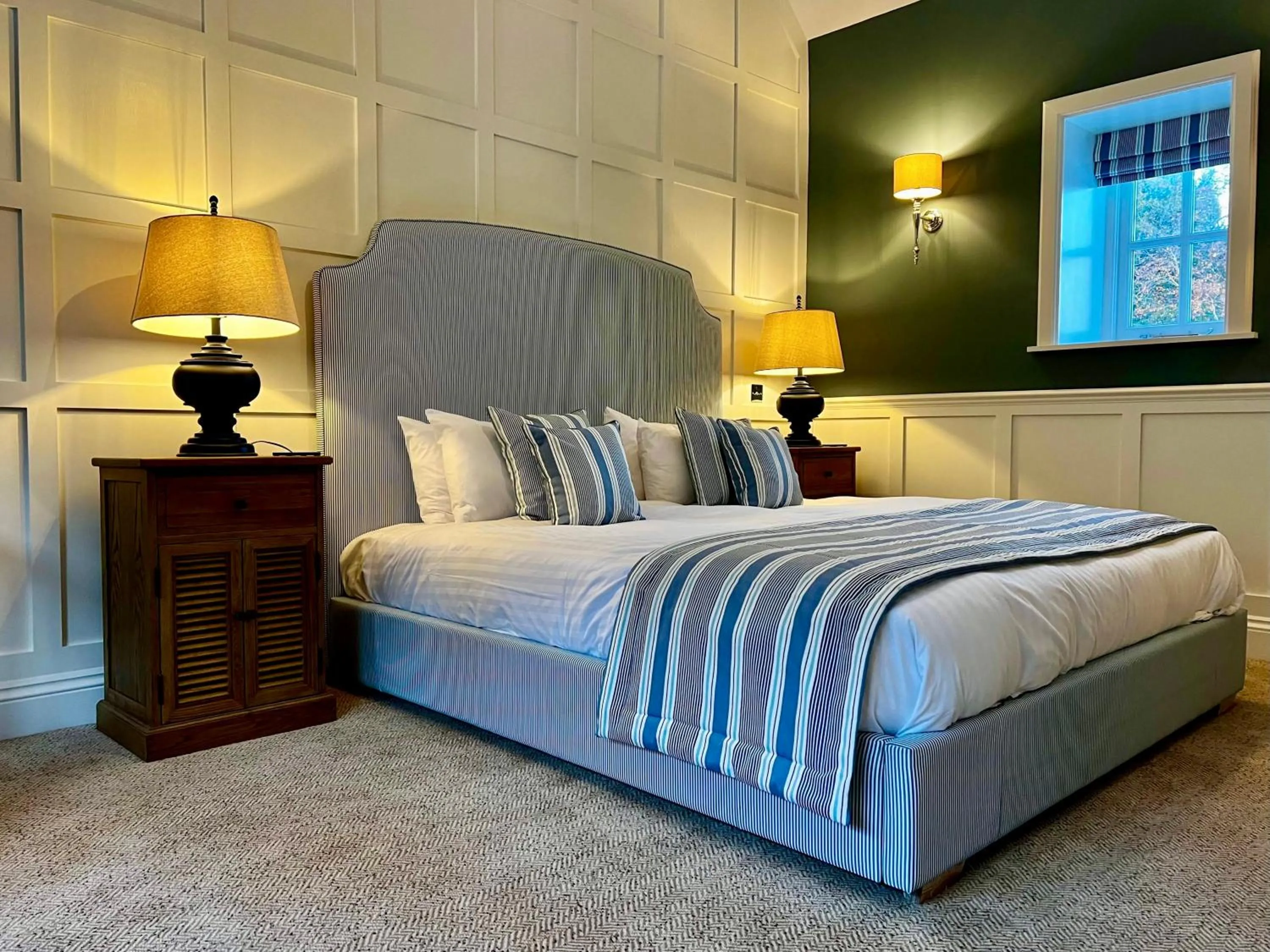 Bed in The Wrea Head Hall Country House Hotel & Restaurant