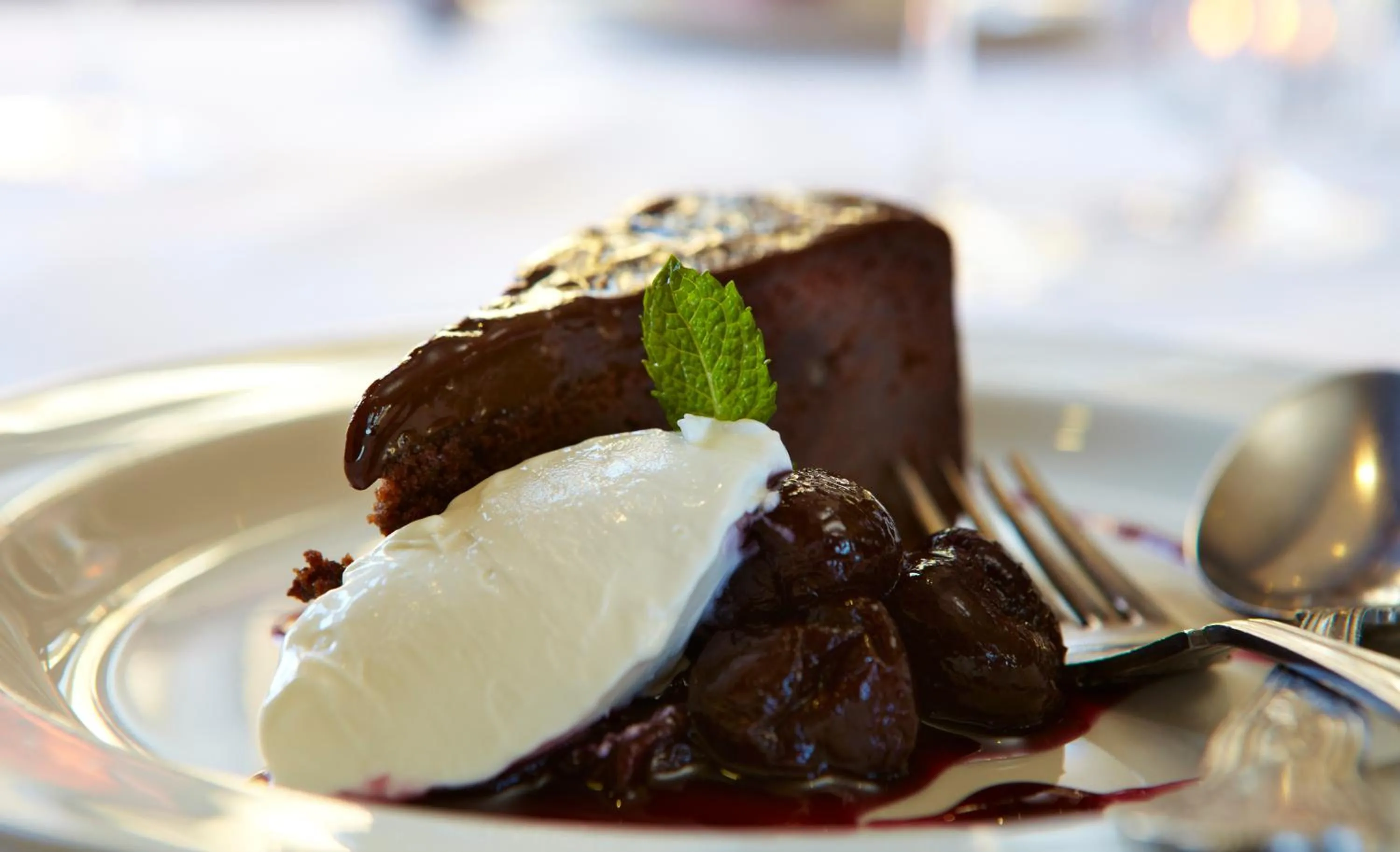 Food close-up in The Wrea Head Hall Country House Hotel & Restaurant