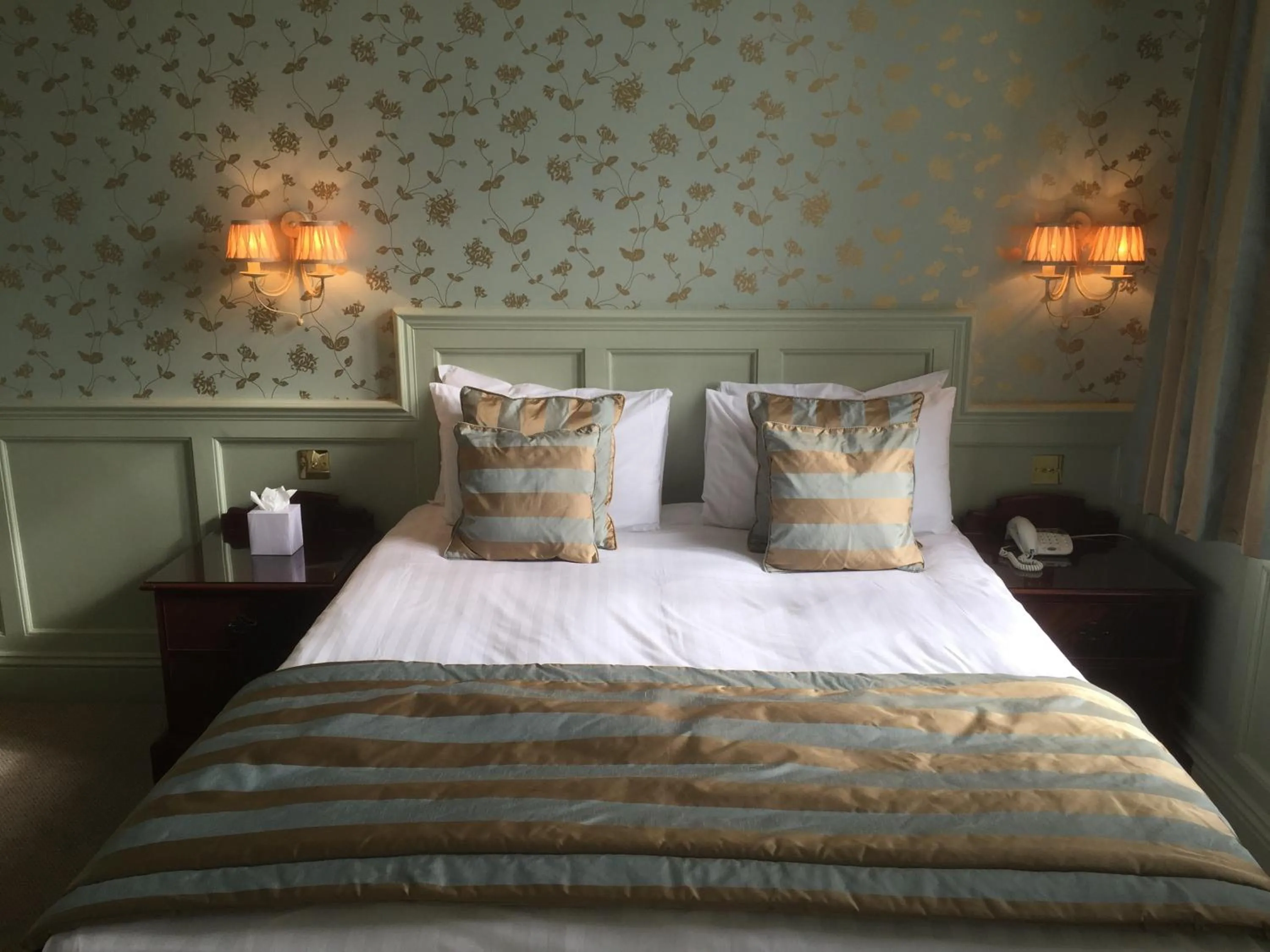 Bed in The Wrea Head Hall Country House Hotel & Restaurant
