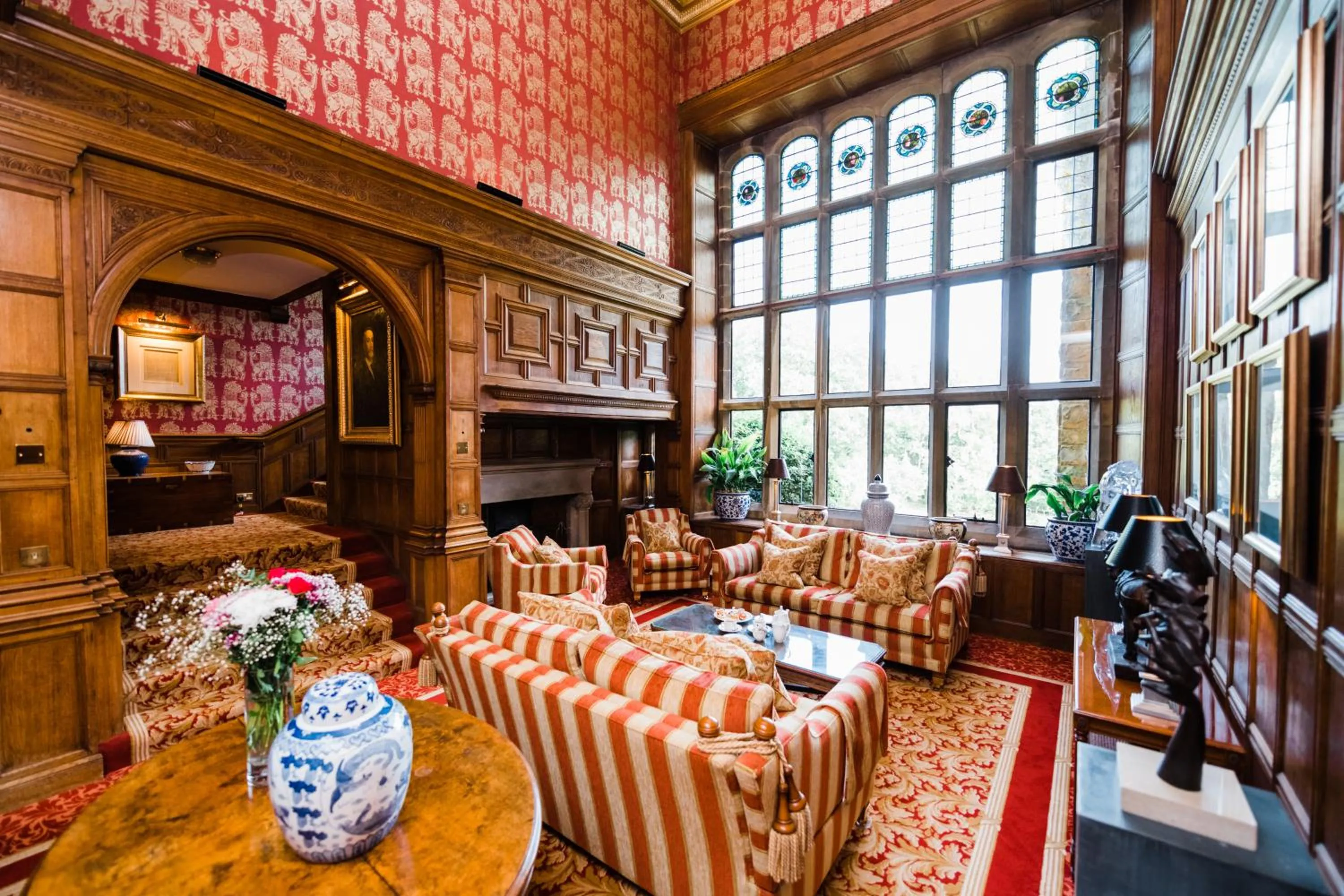 Lobby or reception in The Wrea Head Hall Country House Hotel & Restaurant