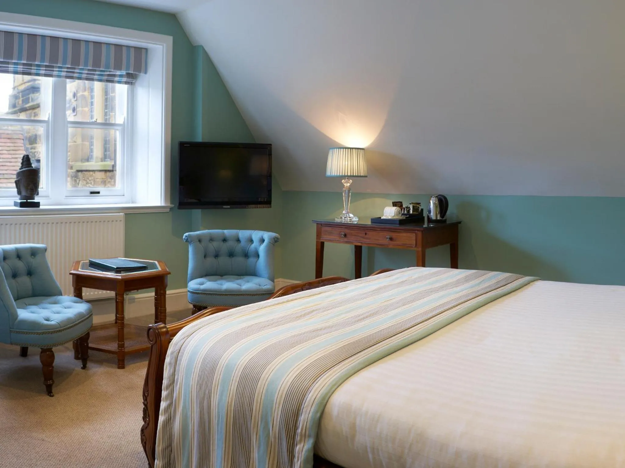 Bed in The Wrea Head Hall Country House Hotel & Restaurant