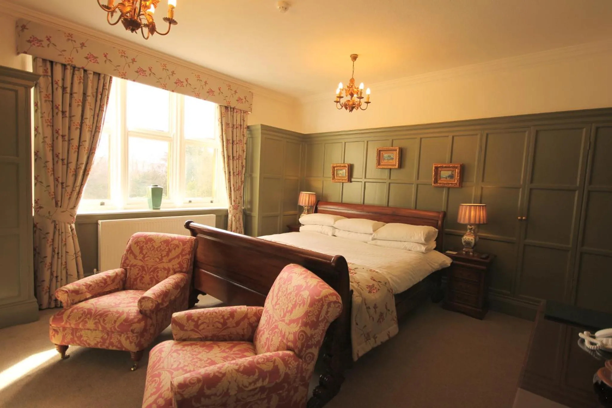 Bed in The Wrea Head Hall Country House Hotel & Restaurant