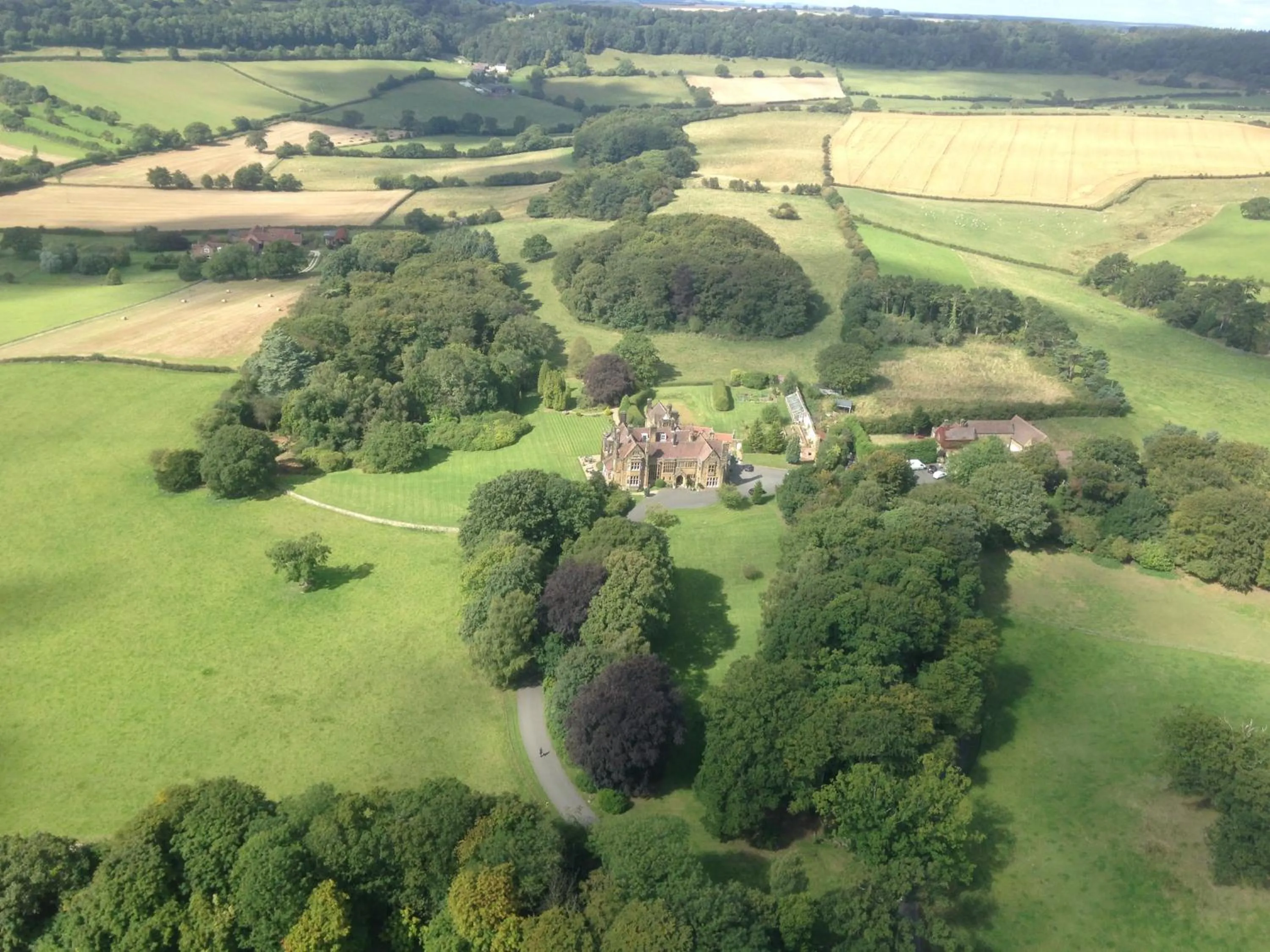 Bird's eye view in The Wrea Head Hall Country House Hotel & Restaurant