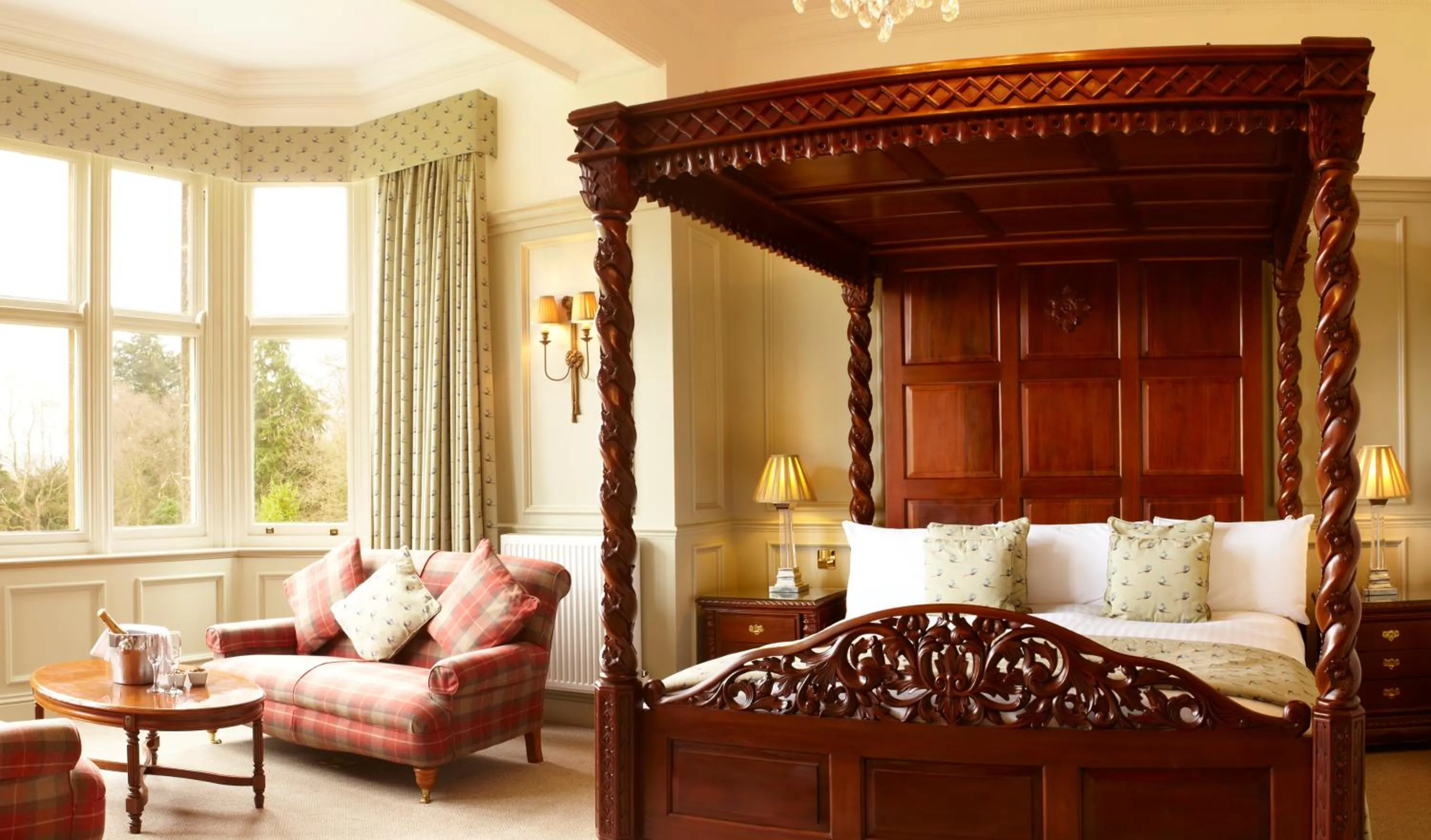 Day, Bed in The Wrea Head Hall Country House Hotel & Restaurant