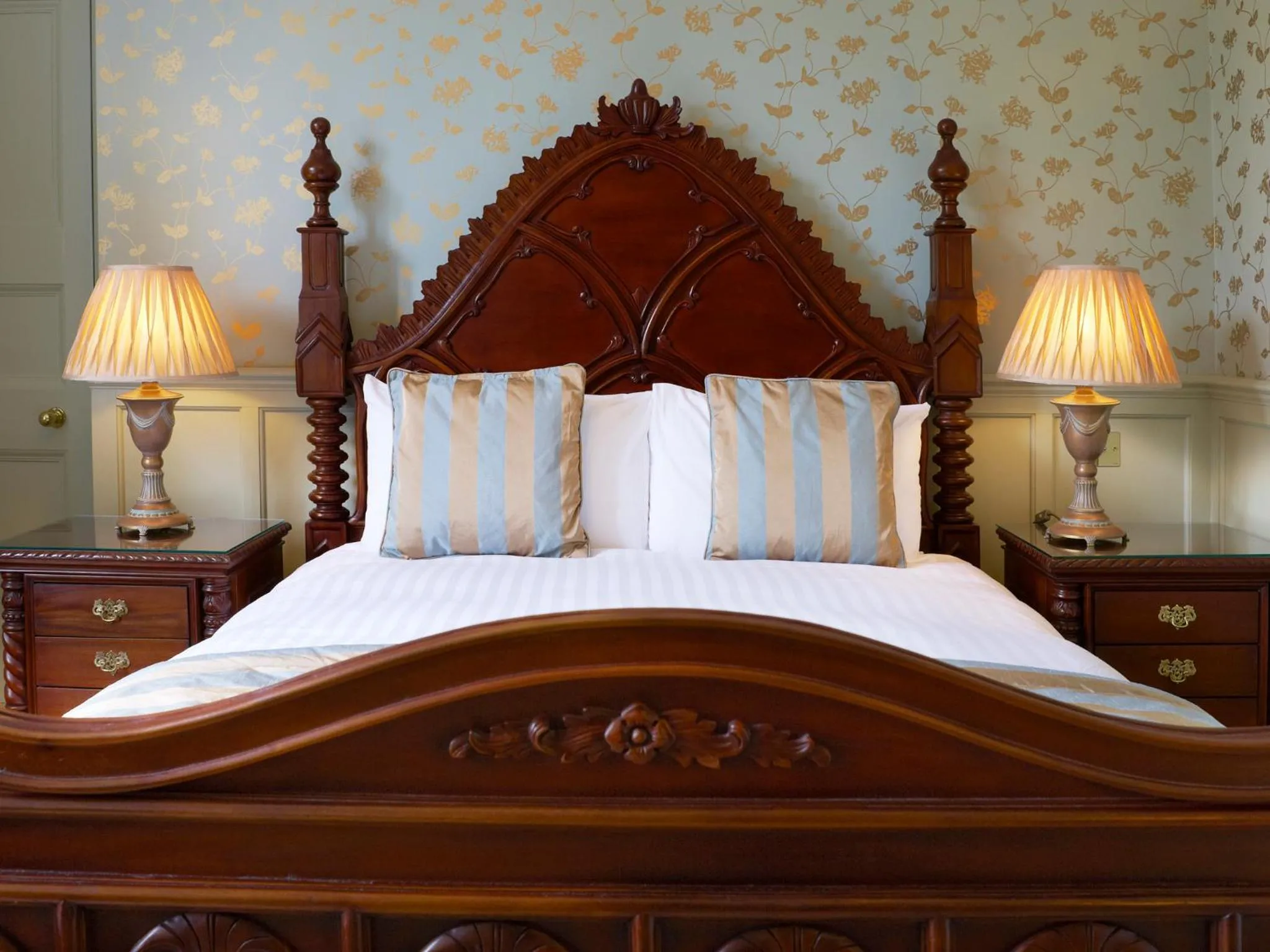 Bed in The Wrea Head Hall Country House Hotel & Restaurant