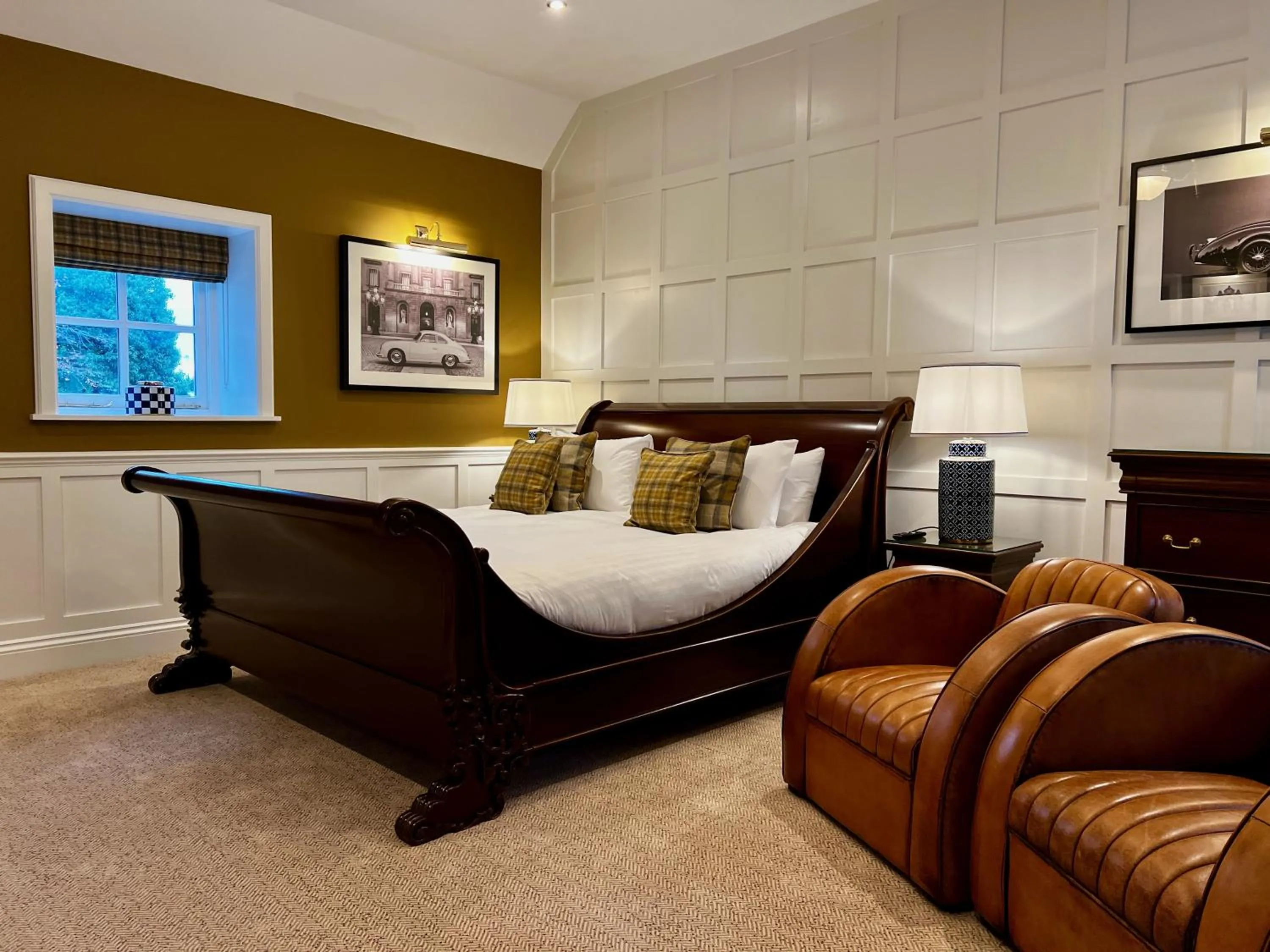 Bedroom, Bed in The Wrea Head Hall Country House Hotel & Restaurant