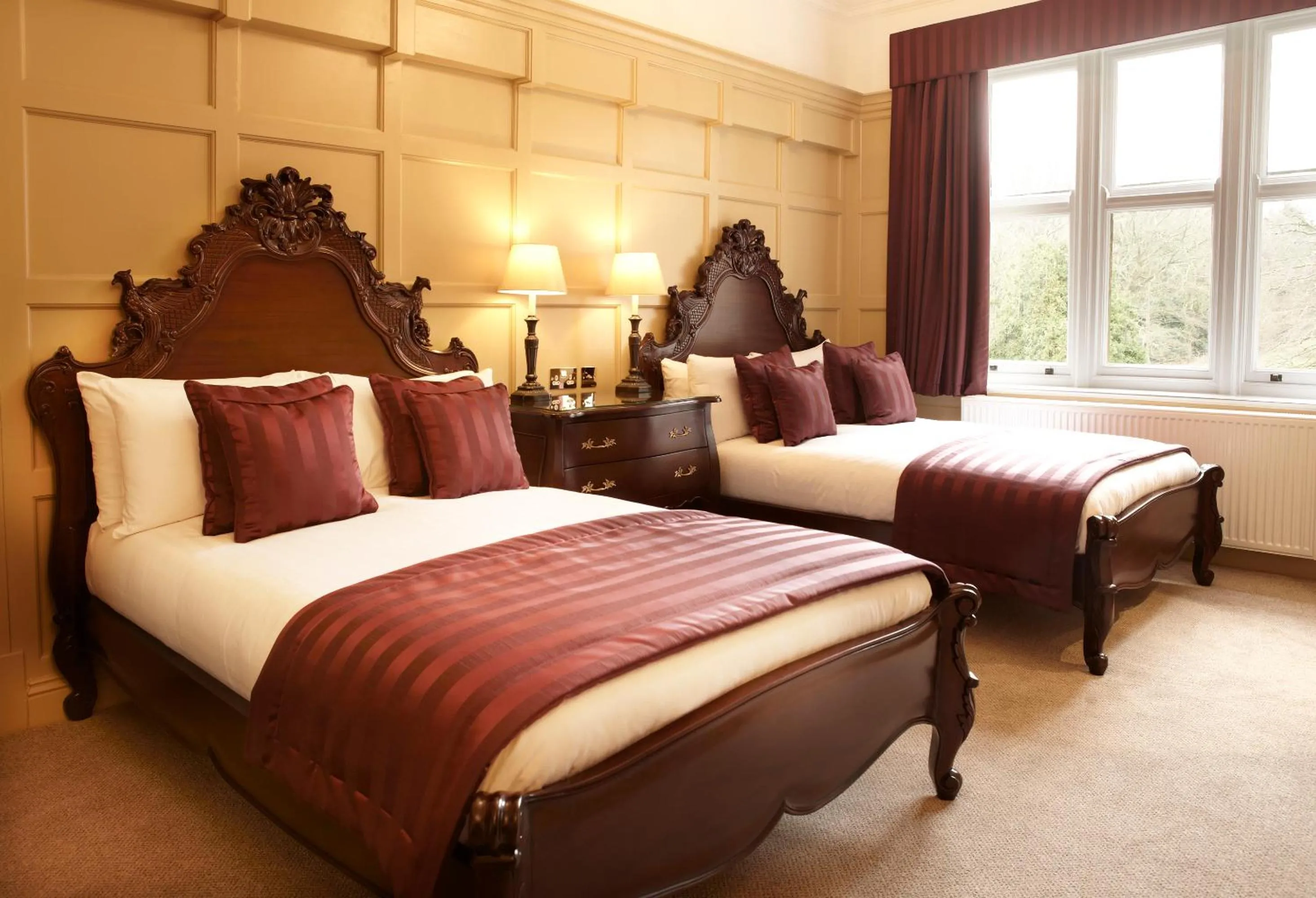 Day, Bed in The Wrea Head Hall Country House Hotel & Restaurant