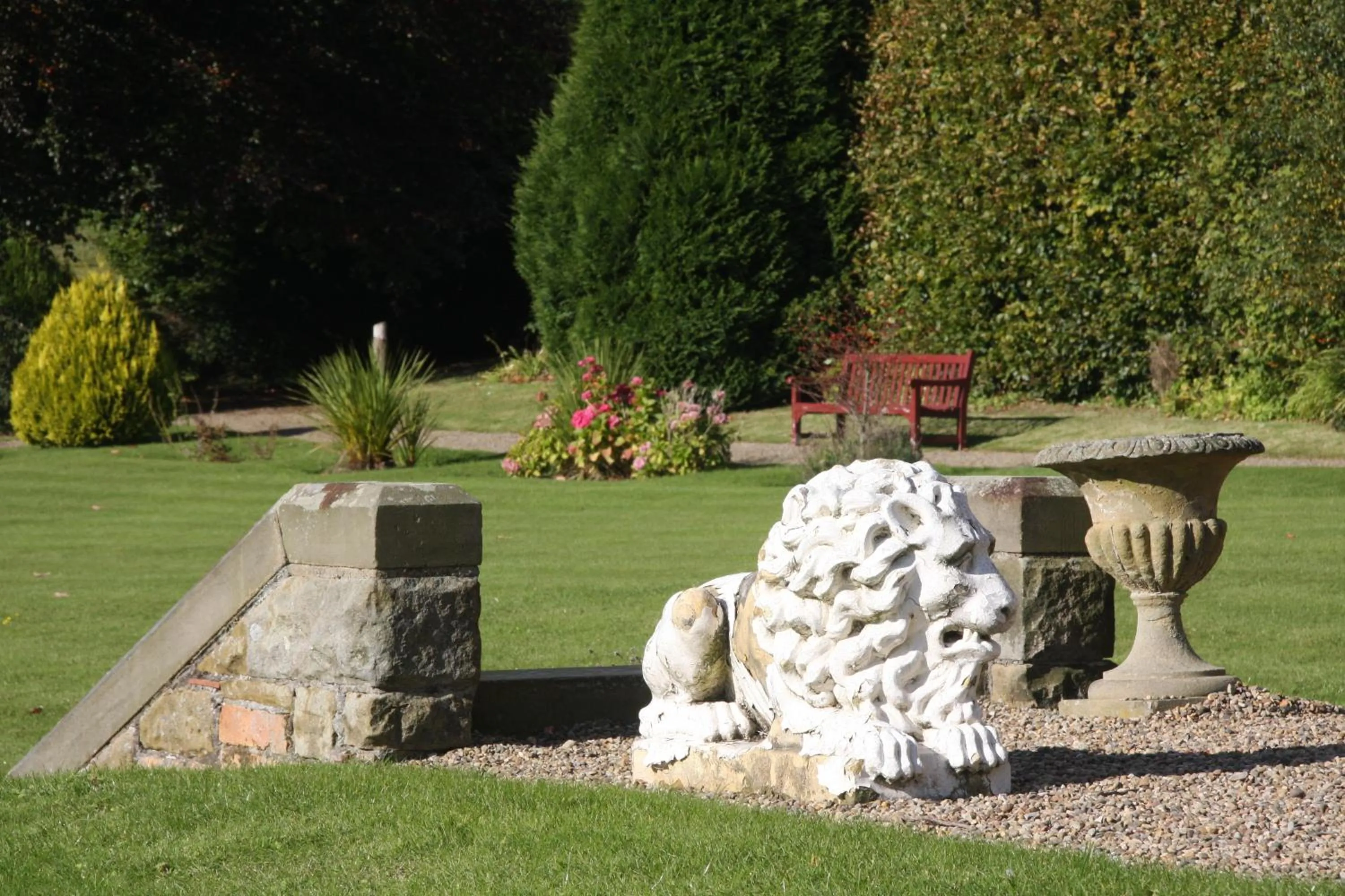 Garden in The Wrea Head Hall Country House Hotel & Restaurant