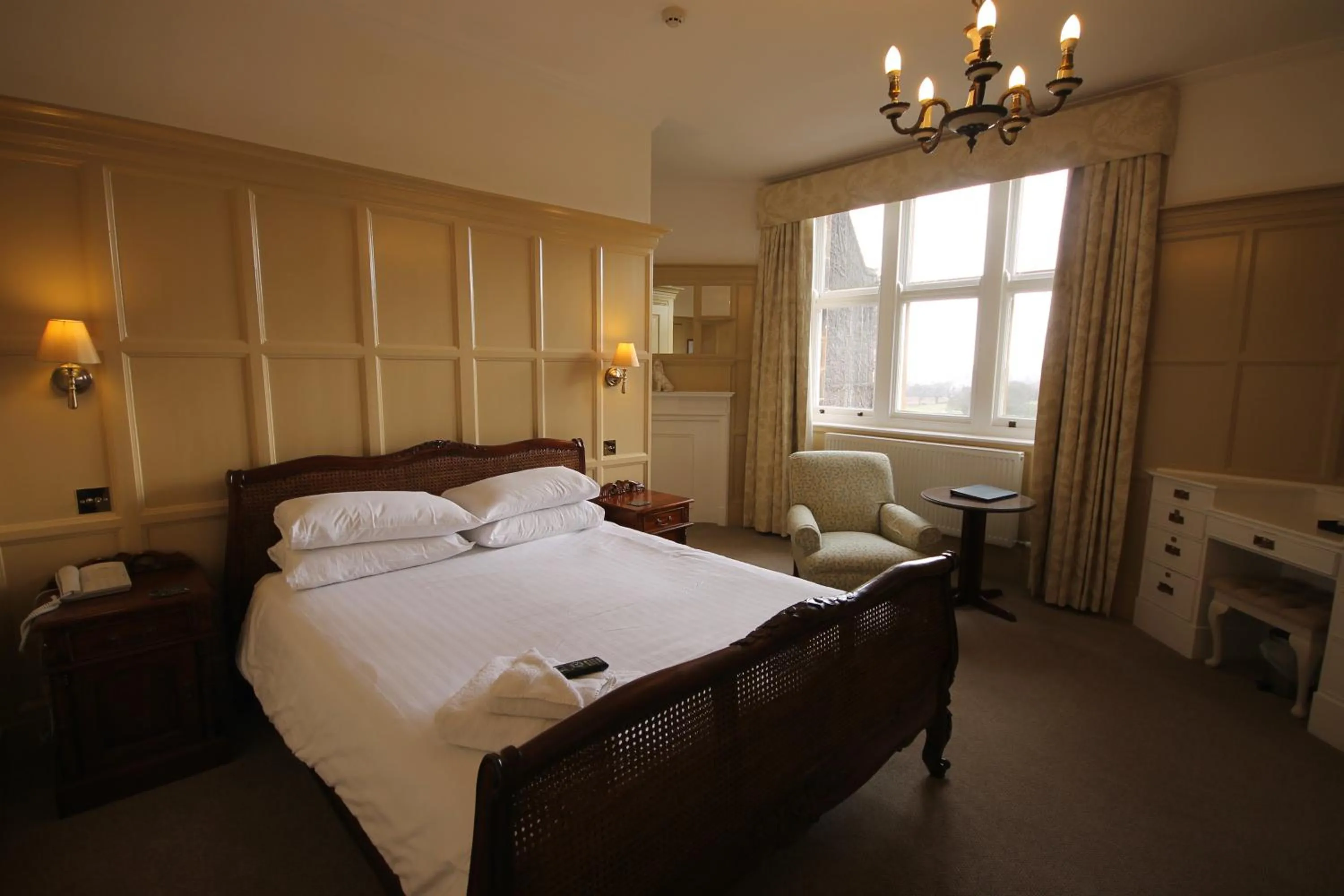Bed in The Wrea Head Hall Country House Hotel & Restaurant