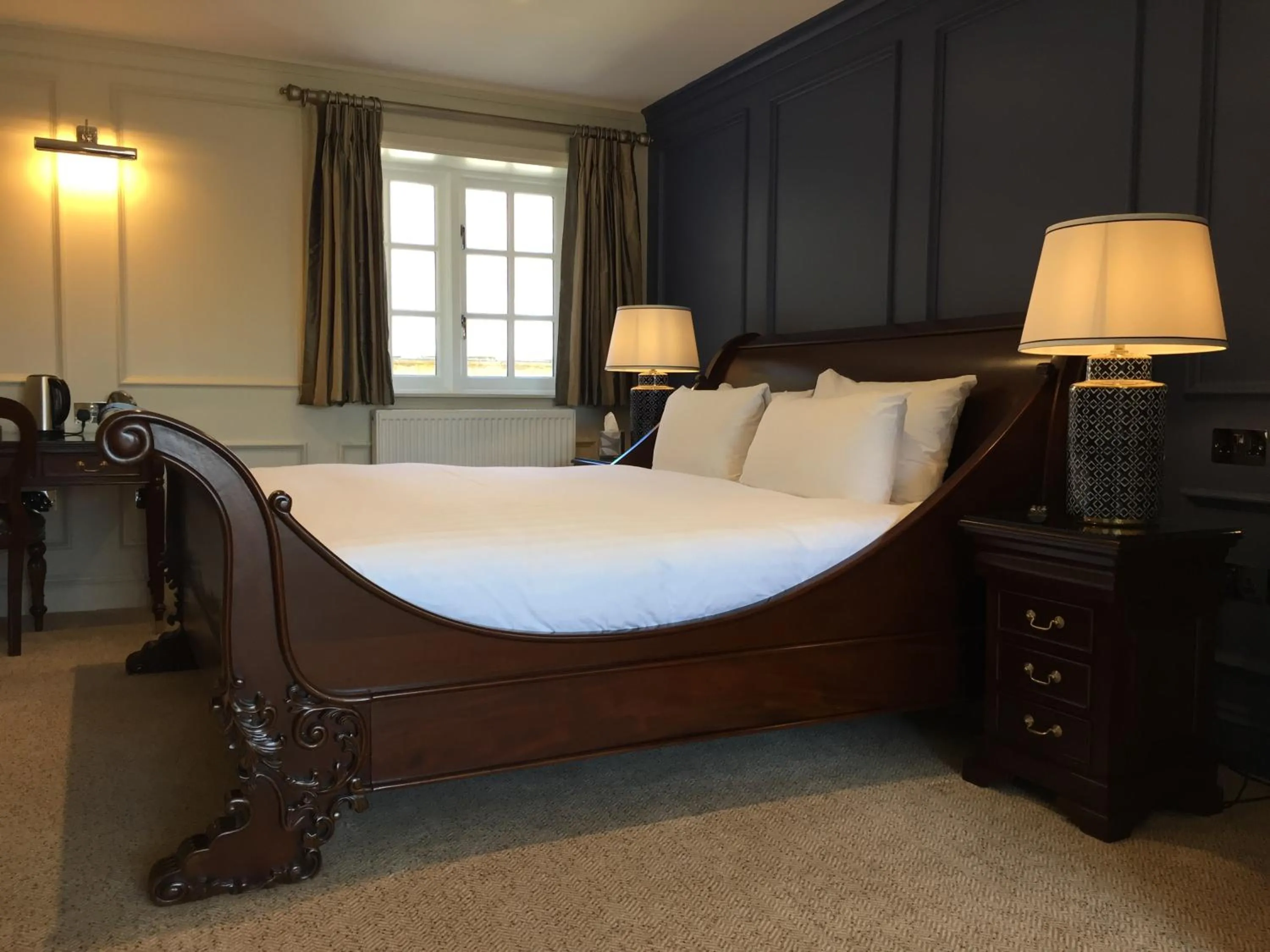 Bedroom, Bed in The Wrea Head Hall Country House Hotel & Restaurant