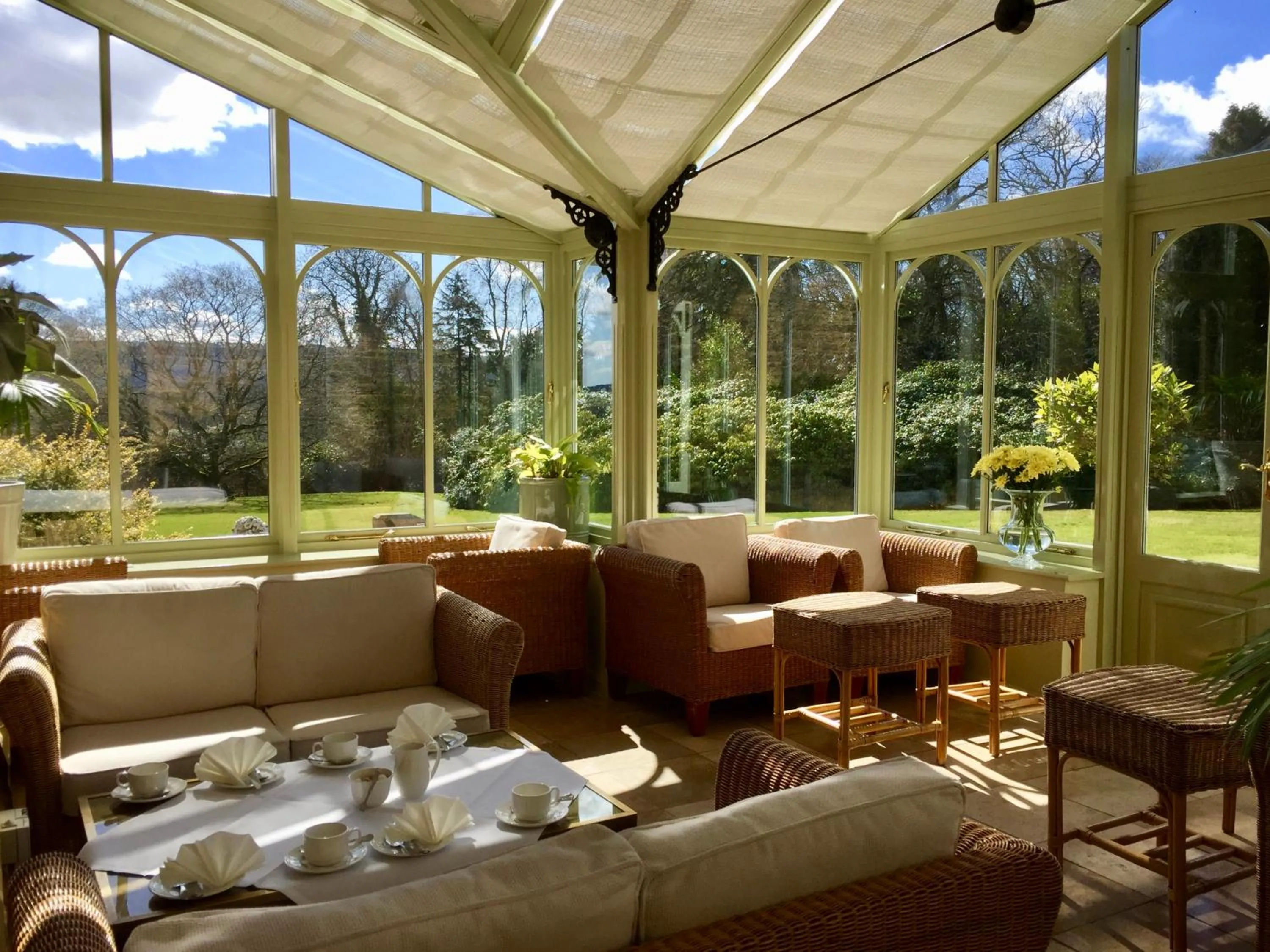 Garden view in The Wrea Head Hall Country House Hotel & Restaurant