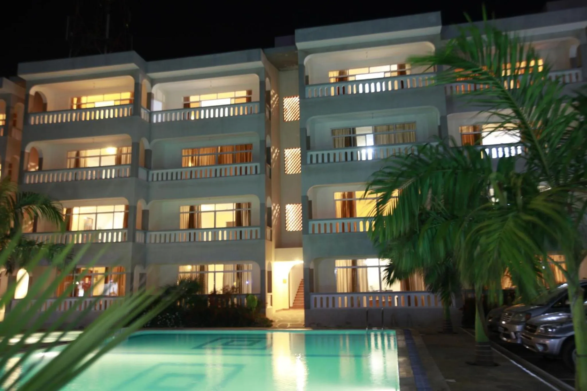 Property building in Nightingale Apartments Hotel Mombasa