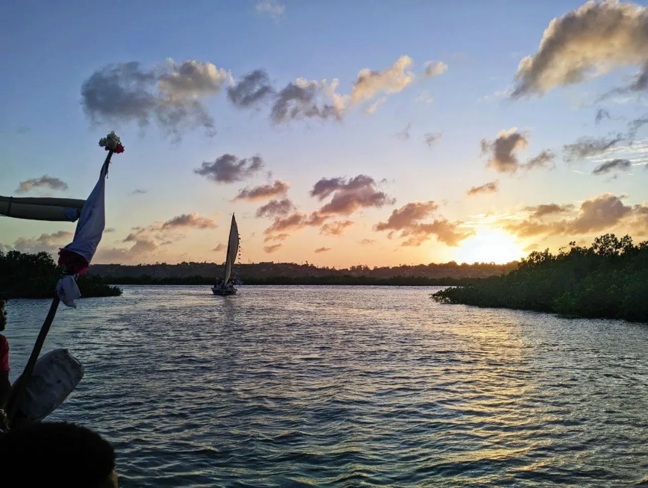 Sunset in Nightingale Apartments Hotel Mombasa
