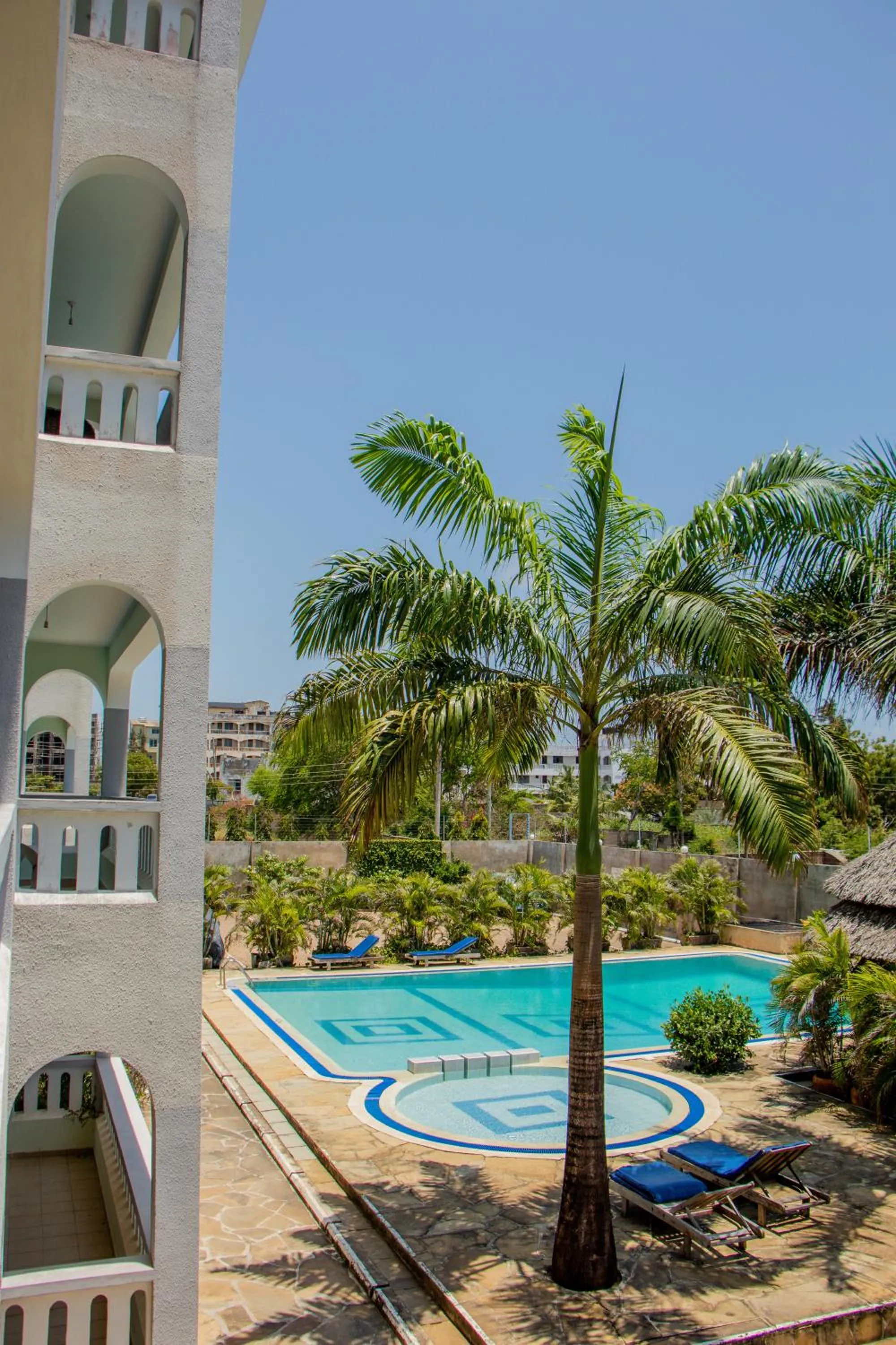 Property building in Nightingale Apartments Hotel Mombasa