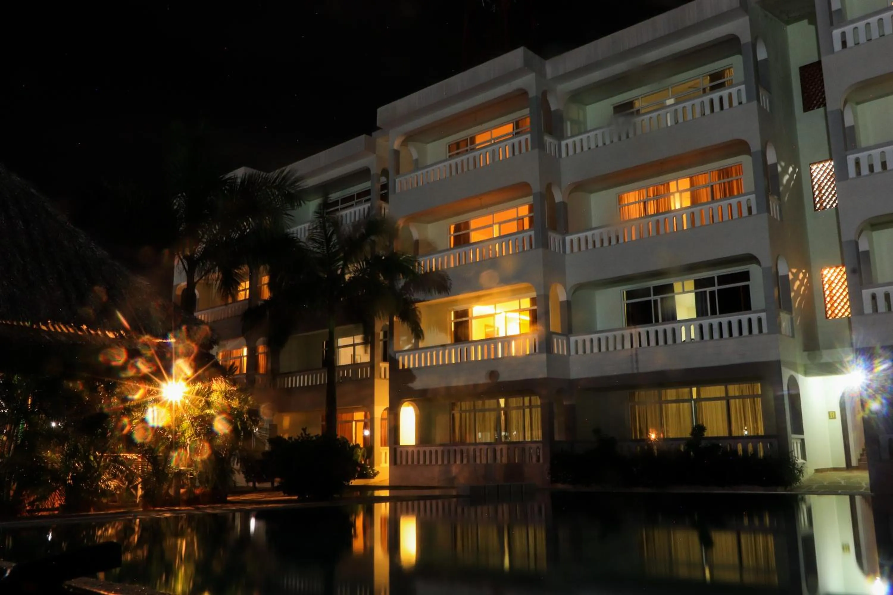Property building in Nightingale Apartments Hotel Mombasa