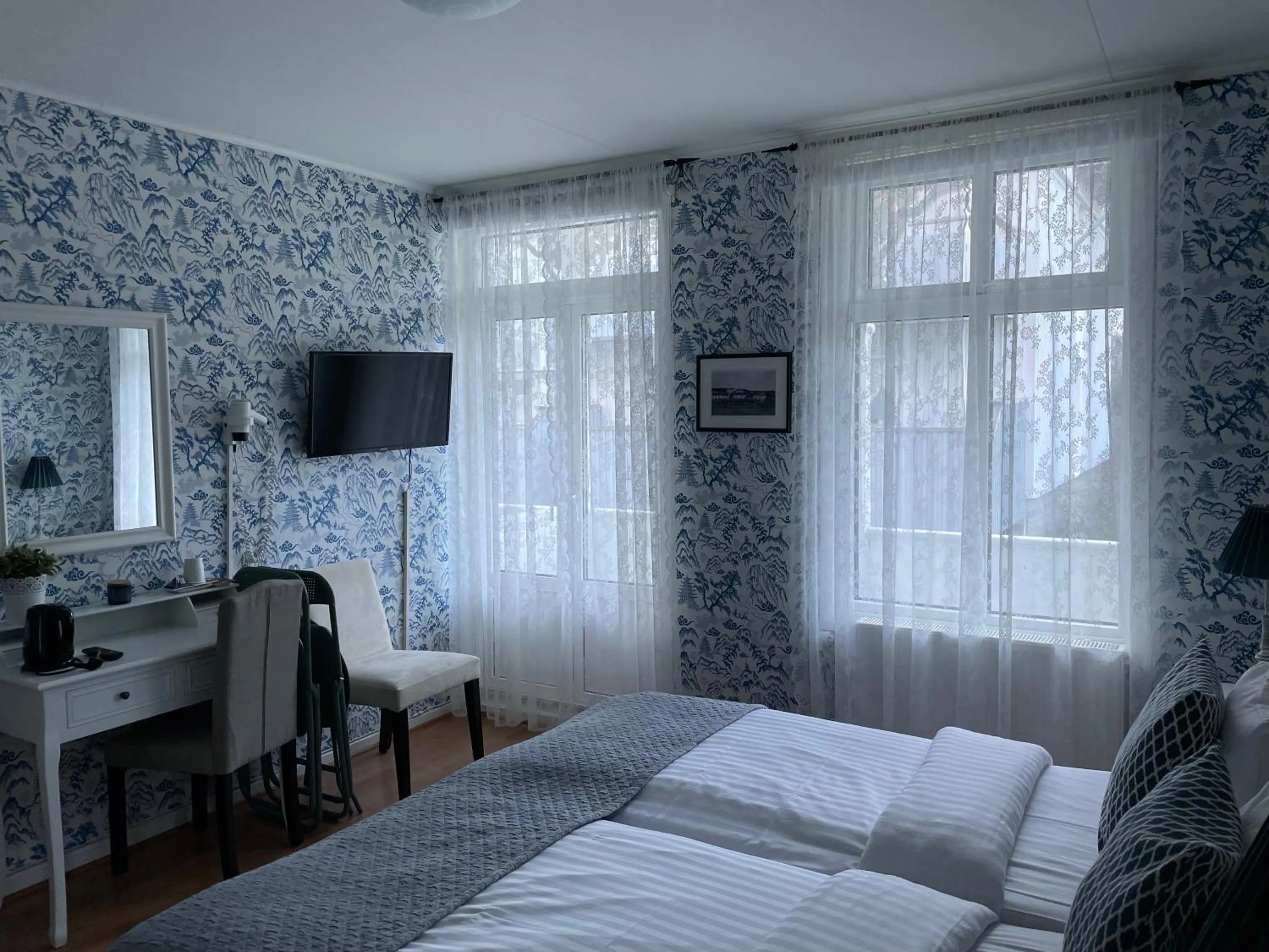 Bed in Nautic Hotell