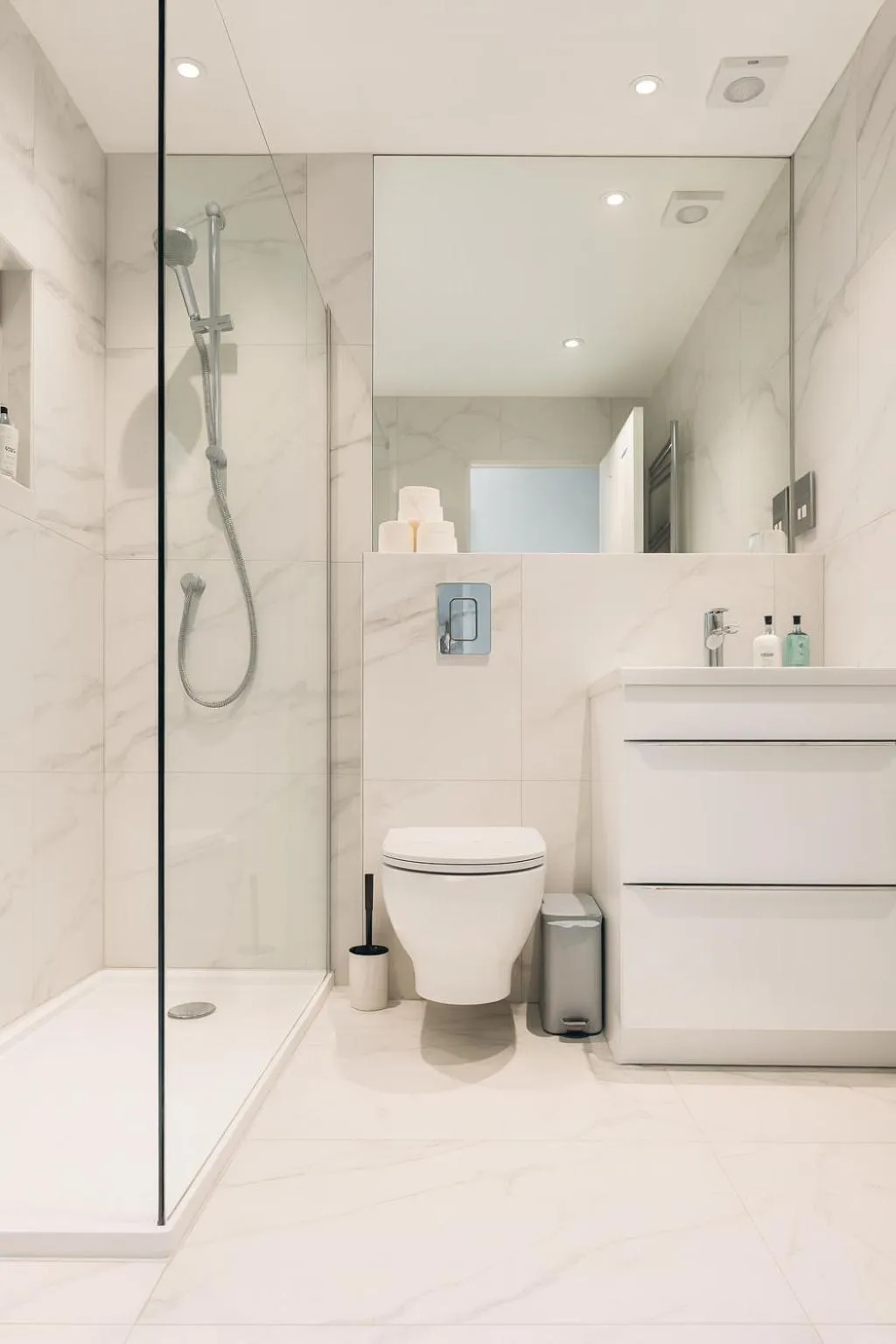 Shower in Edinburgh Aparthotel