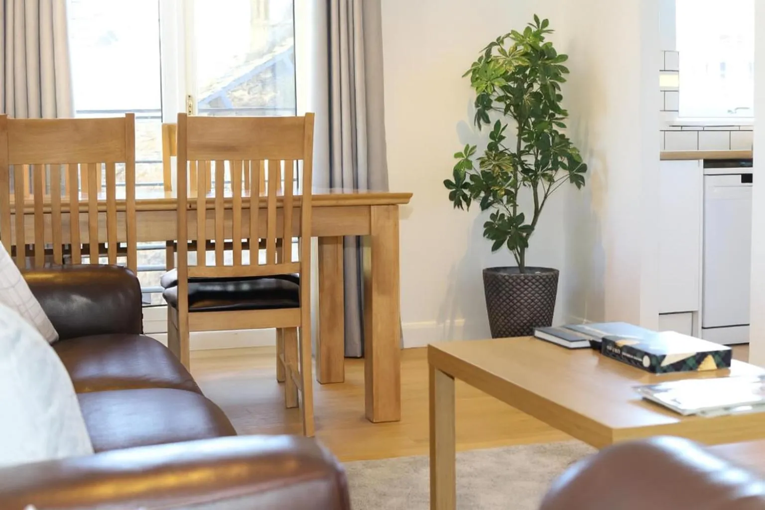 Living room in Edinburgh Aparthotel