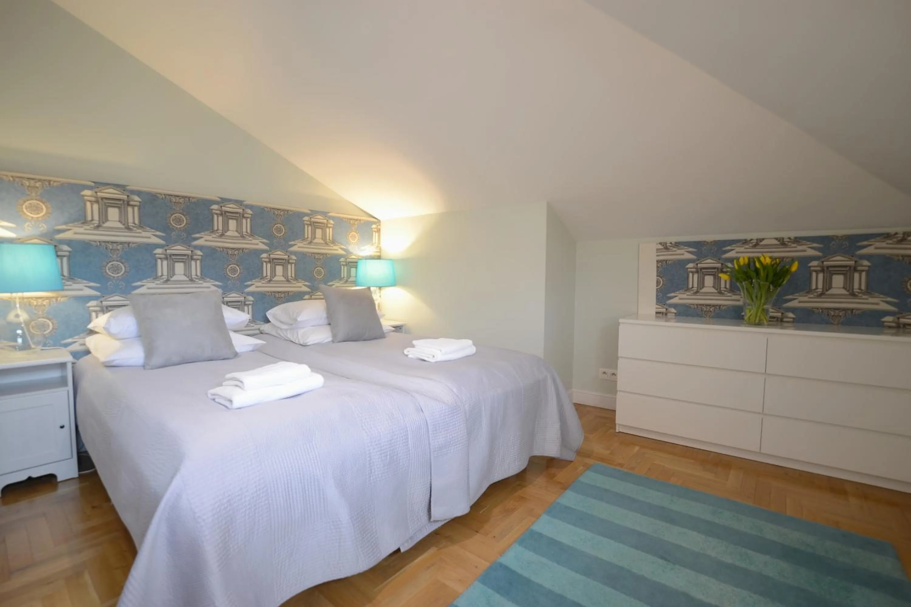 Bedroom, Bed in Crystal Suites Chez Helena