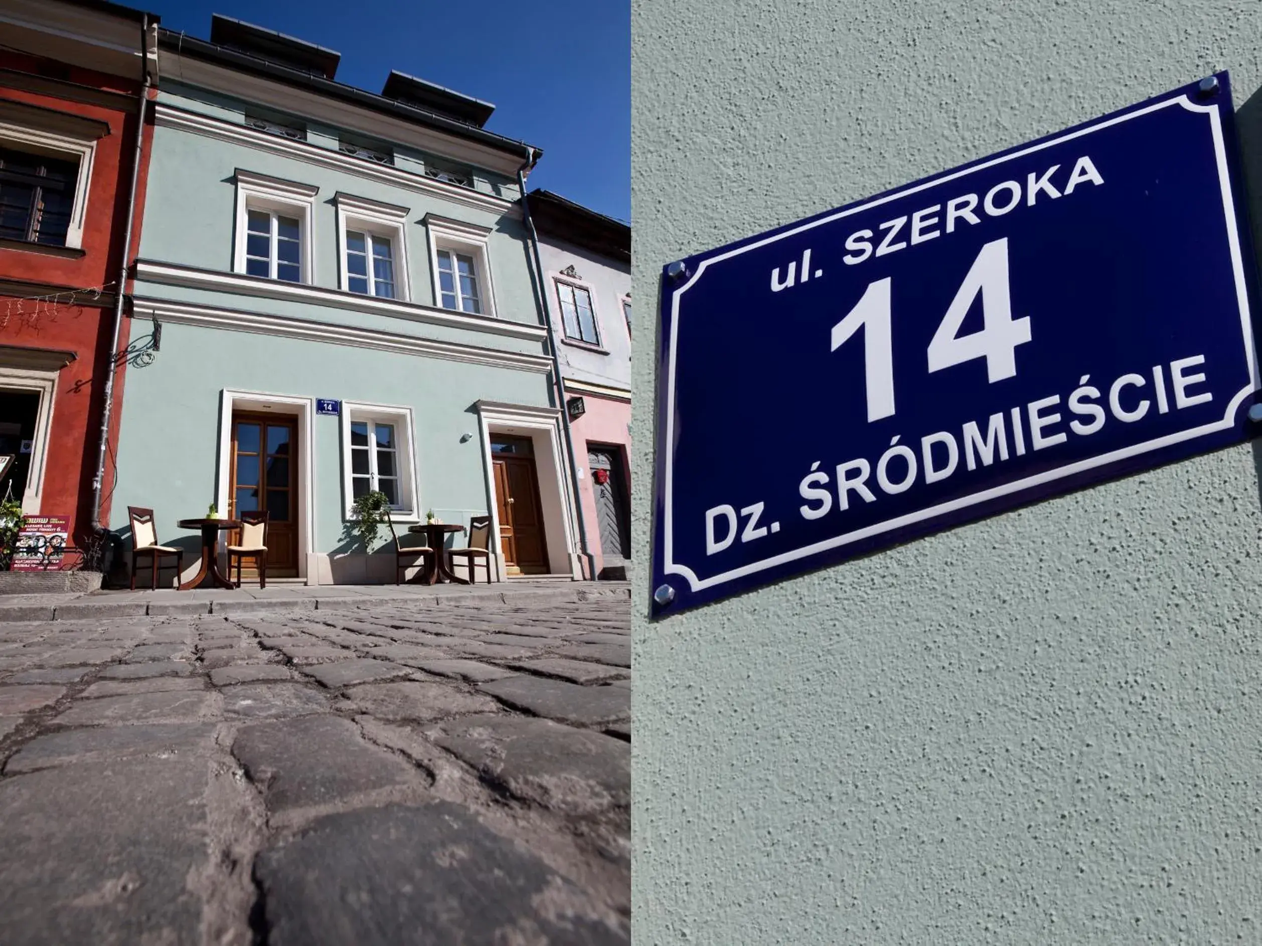 Facade/entrance in Crystal Suites Chez Helena Facade/entrance in Crystal Suites Chez Helena