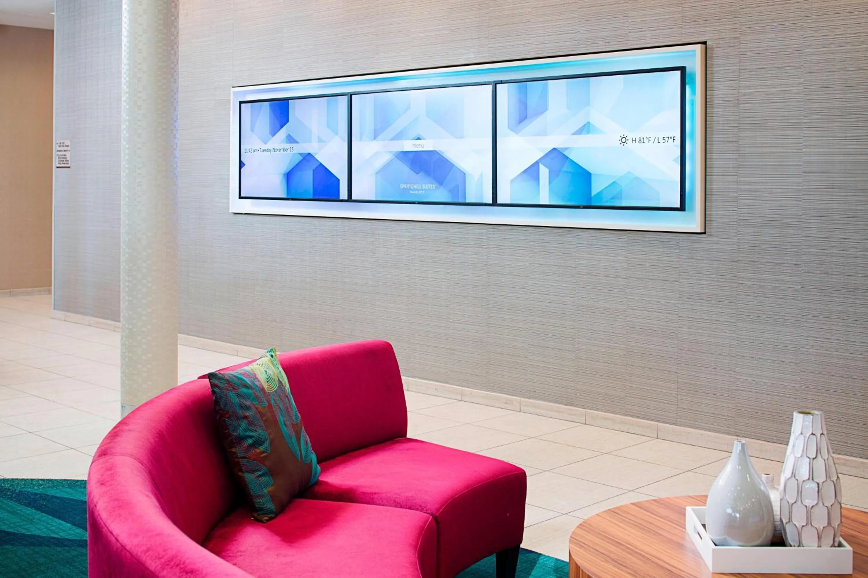 Lobby or reception in SpringHill Suites by Marriott Dallas Richardson/Plano