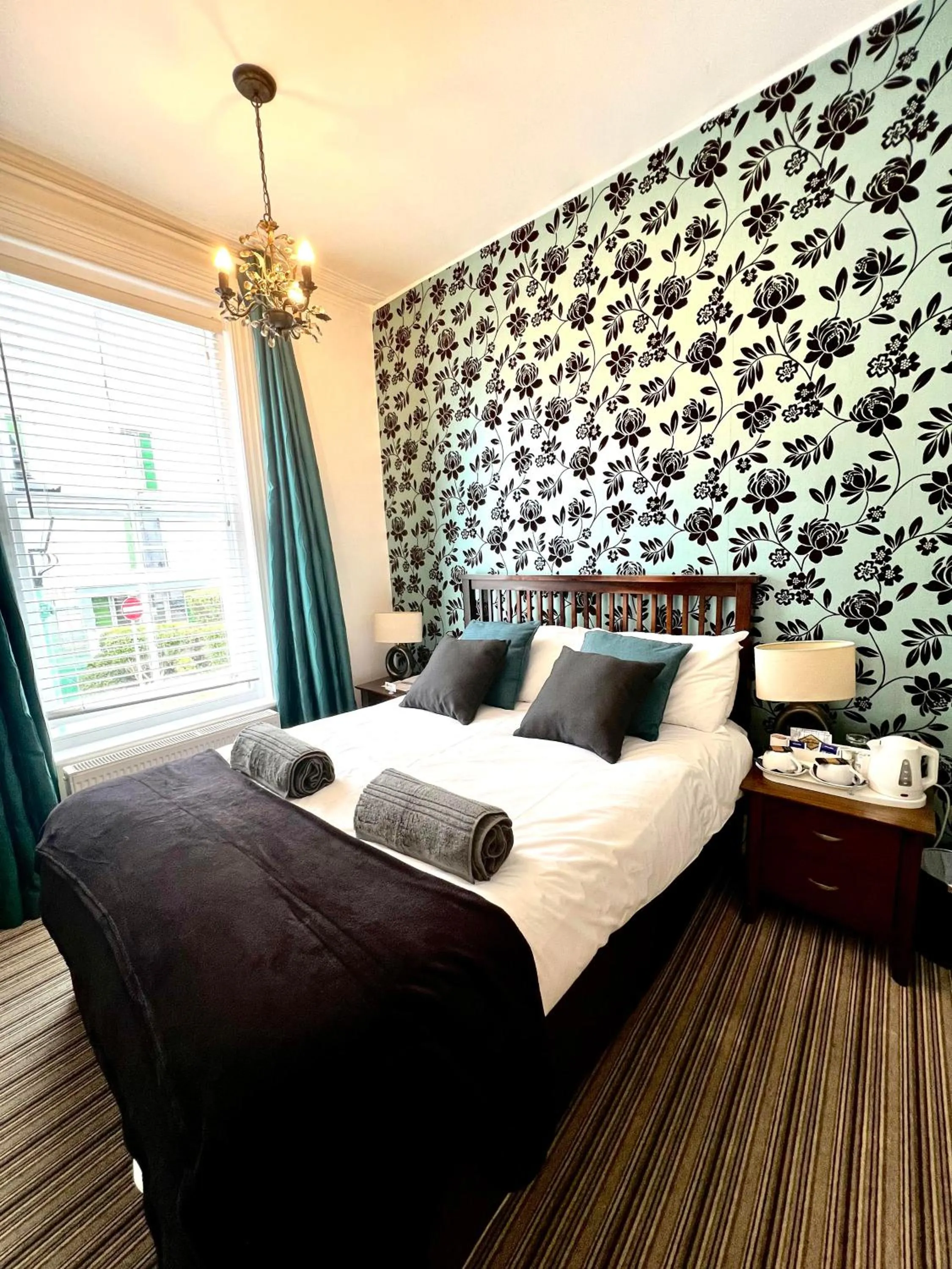 Bed in Bamboo Guesthouse