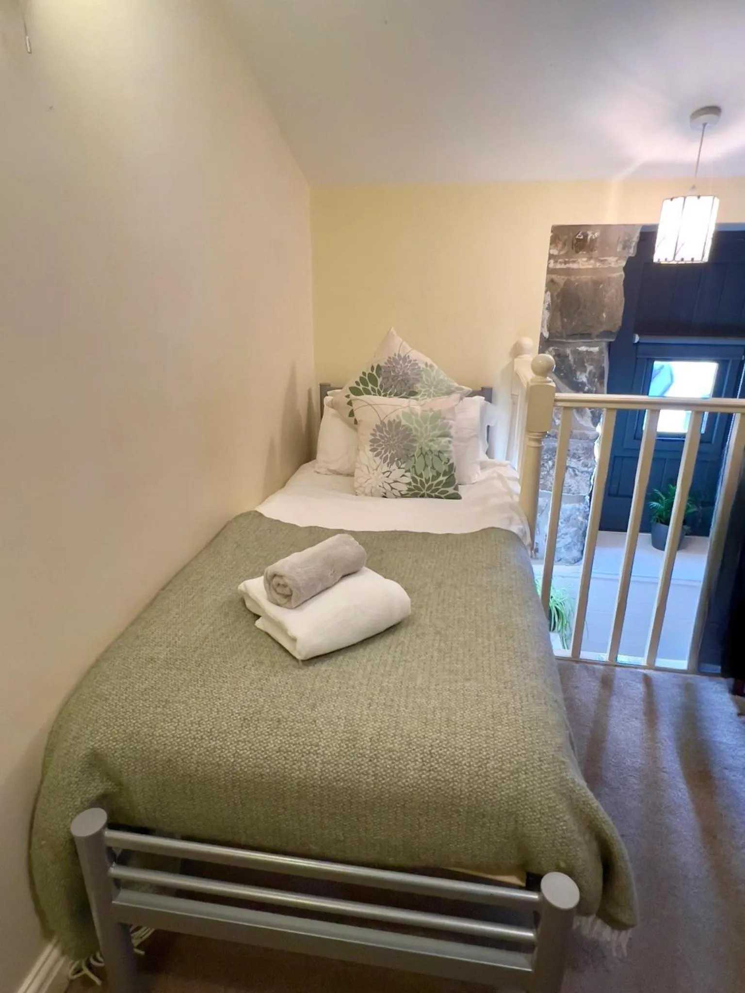 Bed in Dolgun Uchaf Historic B&B and Cottages in Snowdonia