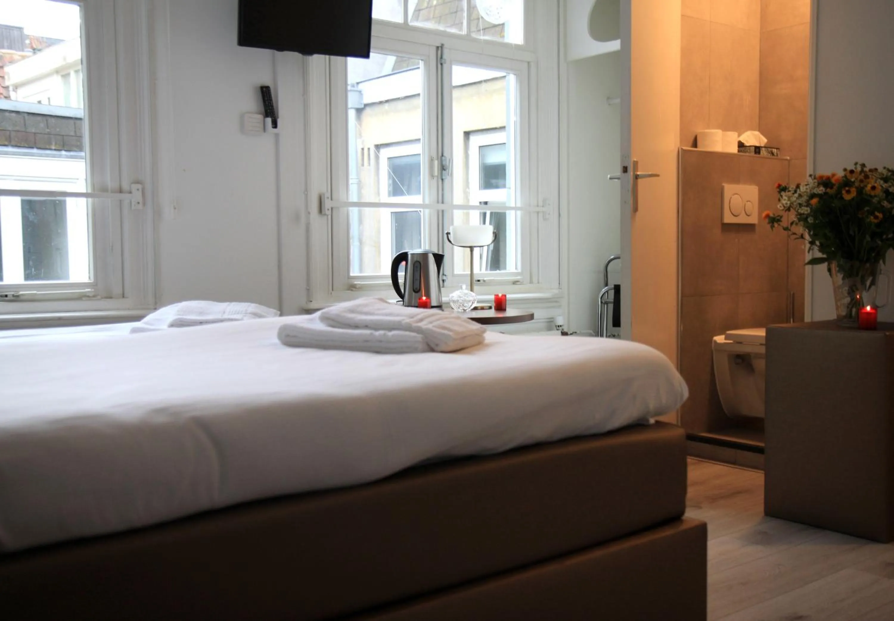 TV and multimedia, Bed in Hotel 55 - City Centre