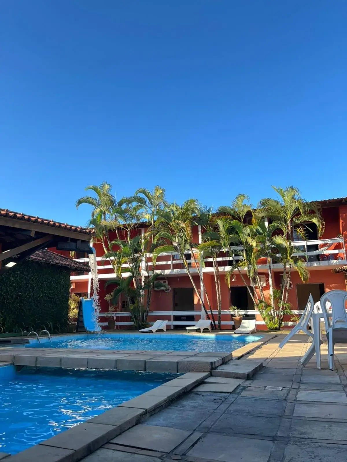 Swimming pool in Hotel Recanto Do Sol Swimming pool in Hotel Recanto Do Sol