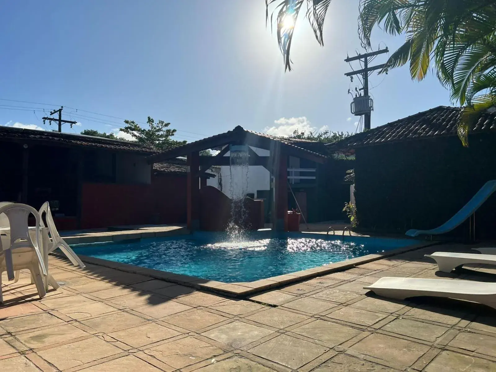 Swimming pool in Hotel Recanto Do Sol Swimming pool in Hotel Recanto Do Sol