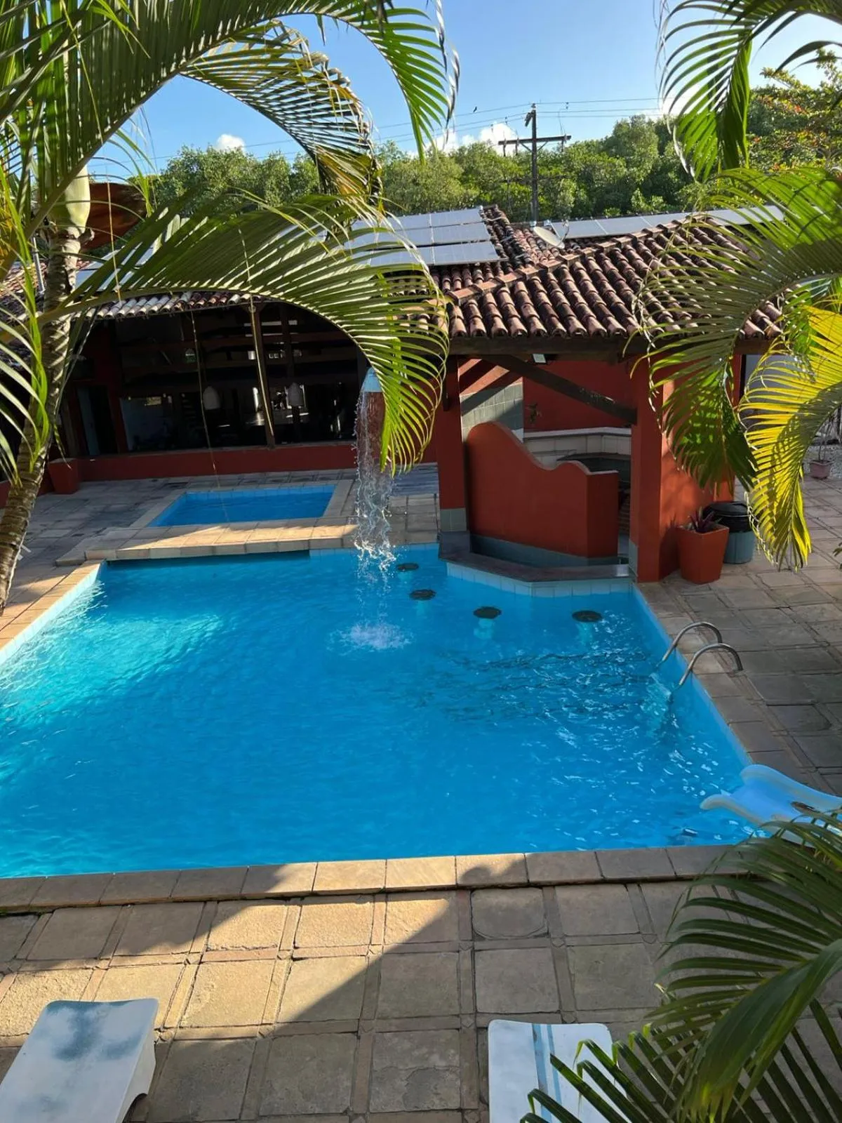 Swimming pool in Hotel Recanto Do Sol