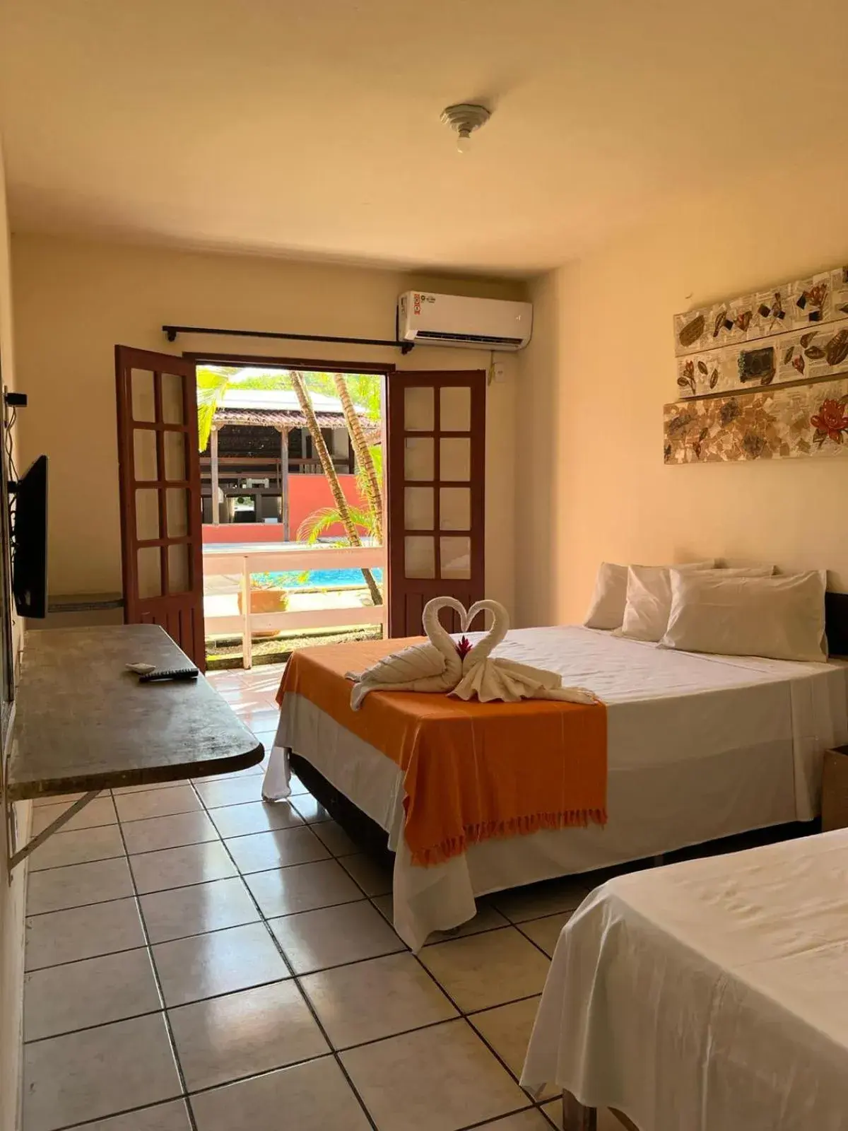 Bedroom, Bed in Hotel Recanto Do Sol Bedroom, Bed in Hotel Recanto Do Sol