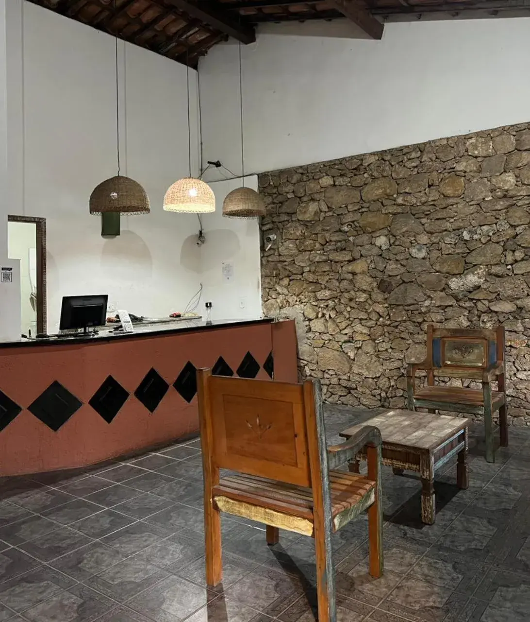 Lobby or reception in Hotel Recanto Do Sol Lobby or reception in Hotel Recanto Do Sol