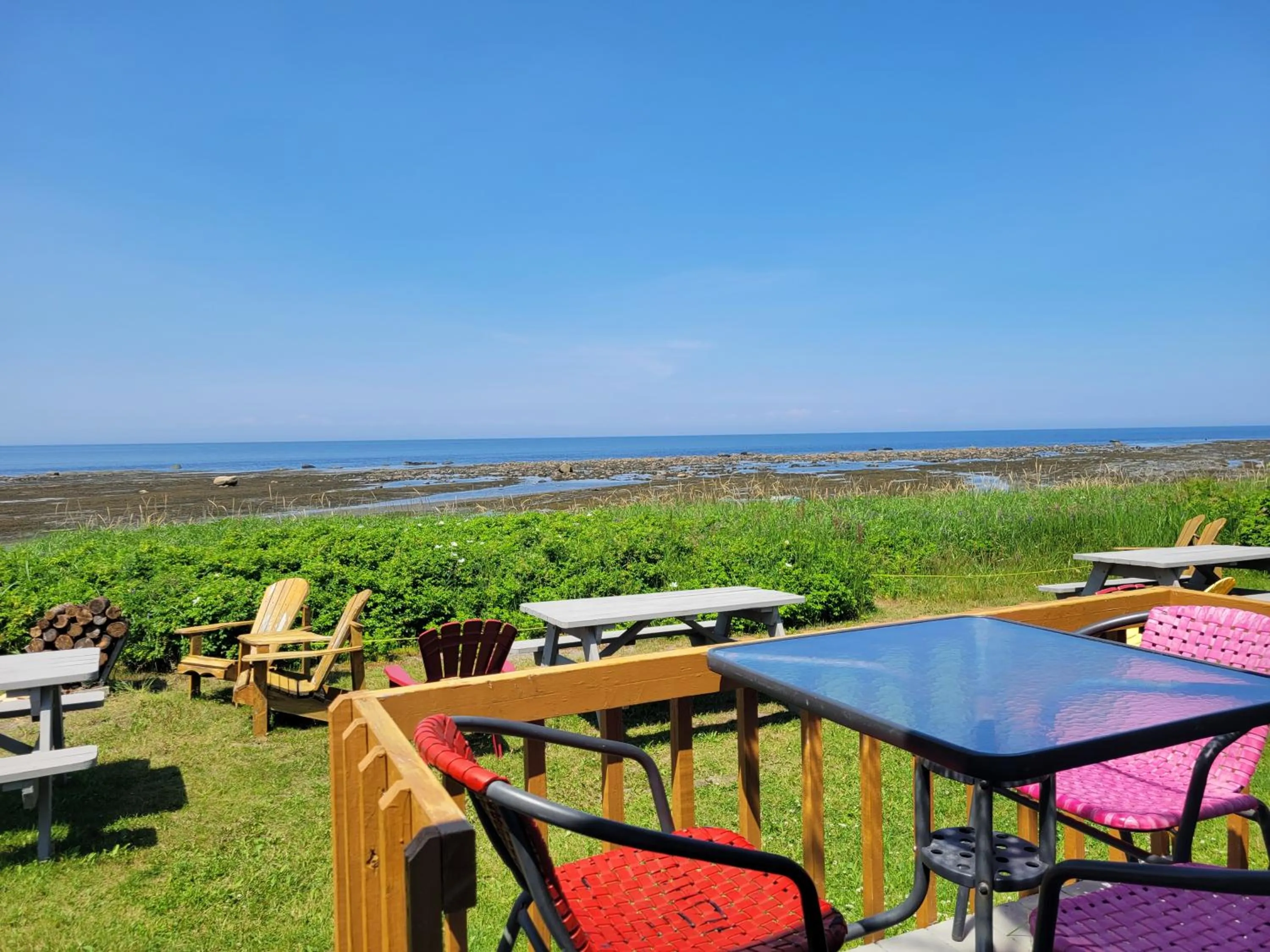 Sea view in Motel Appartements le Saint-Patrick