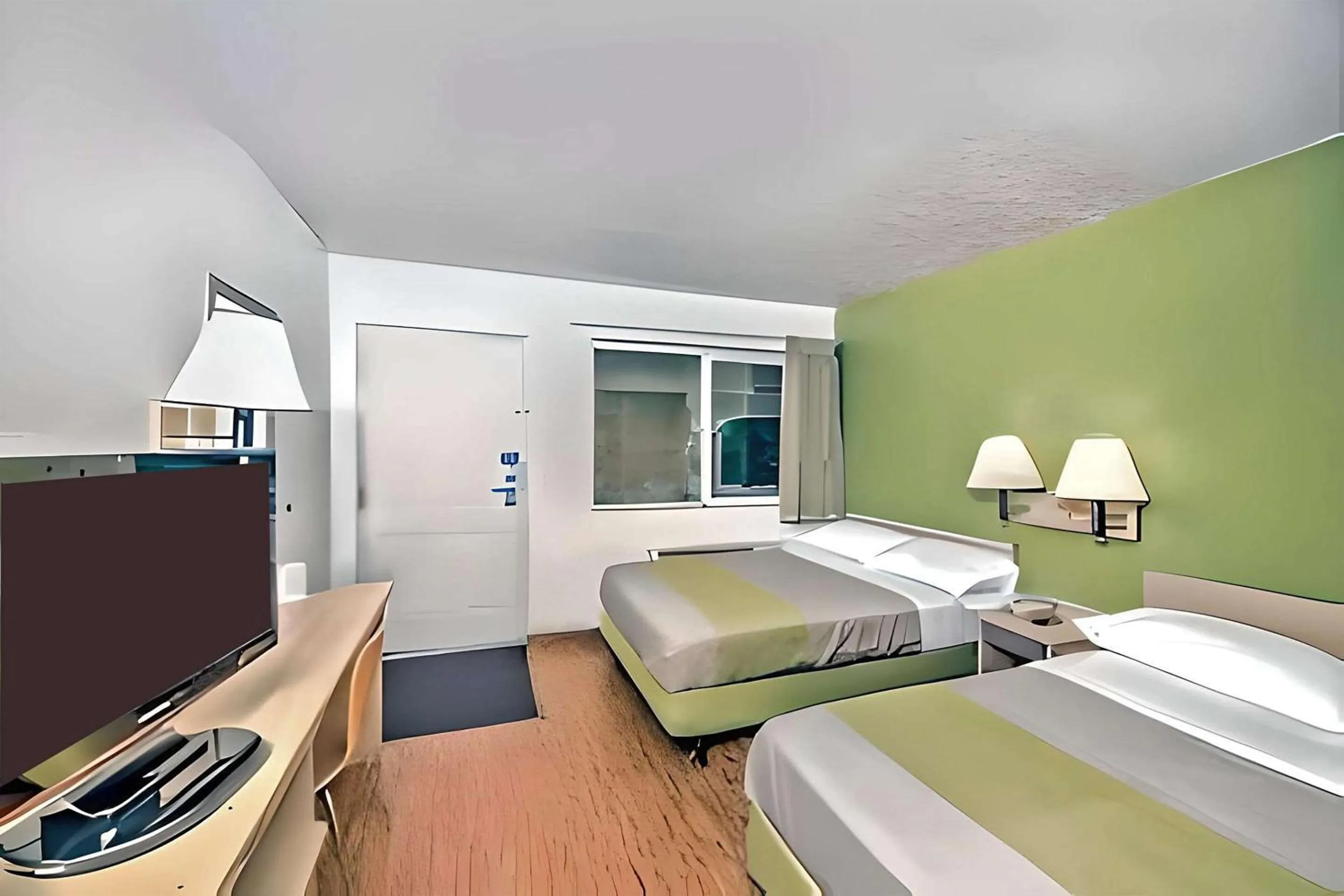 Bedroom, Bed in Motel 6 Colorado Springs, CO – South/Metro Area