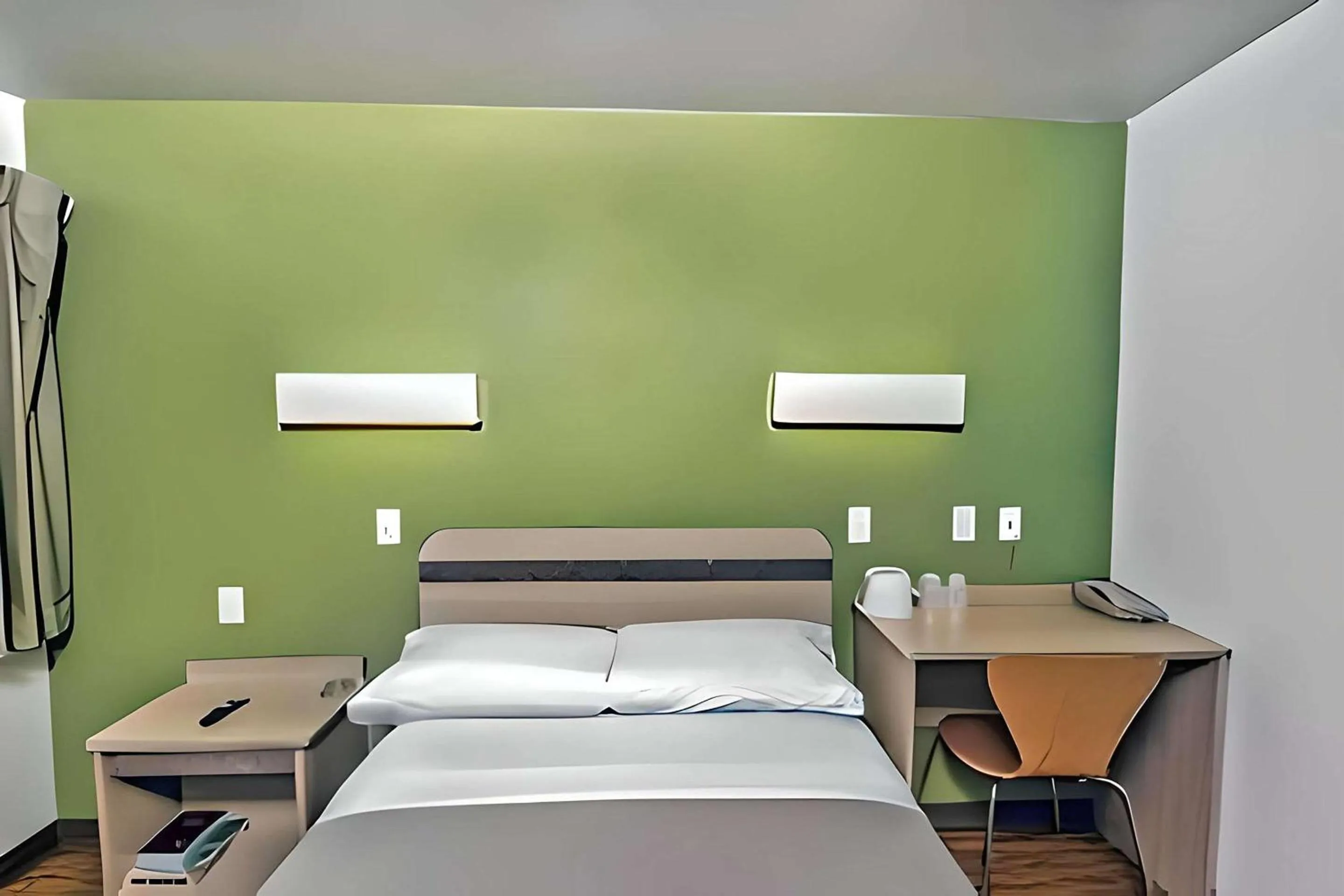 Bedroom, Bed in Motel 6 Colorado Springs, CO – South/Metro Area