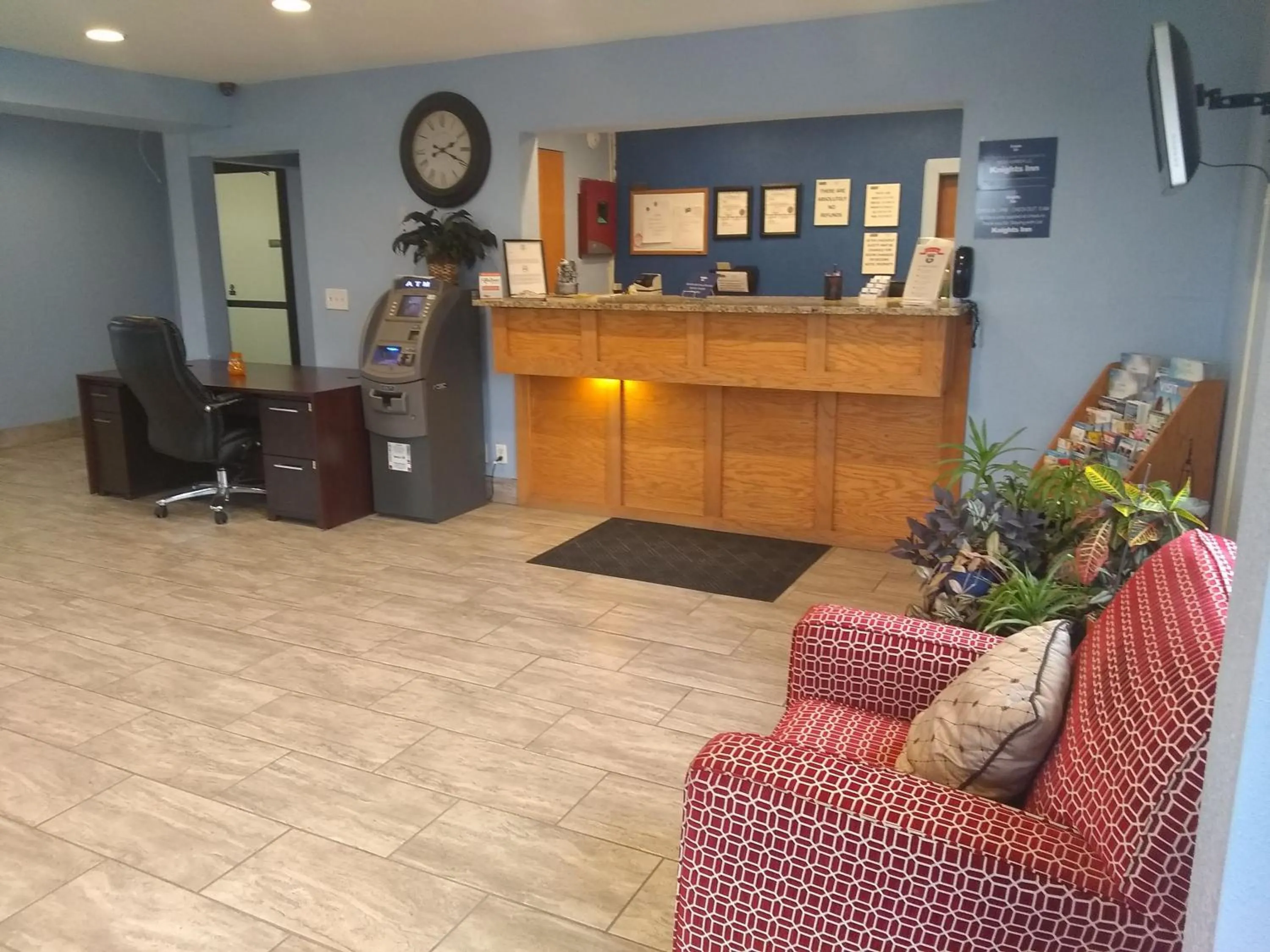 Lobby or reception in Sioux City Inn Sioux City IA Sergeant Bluff