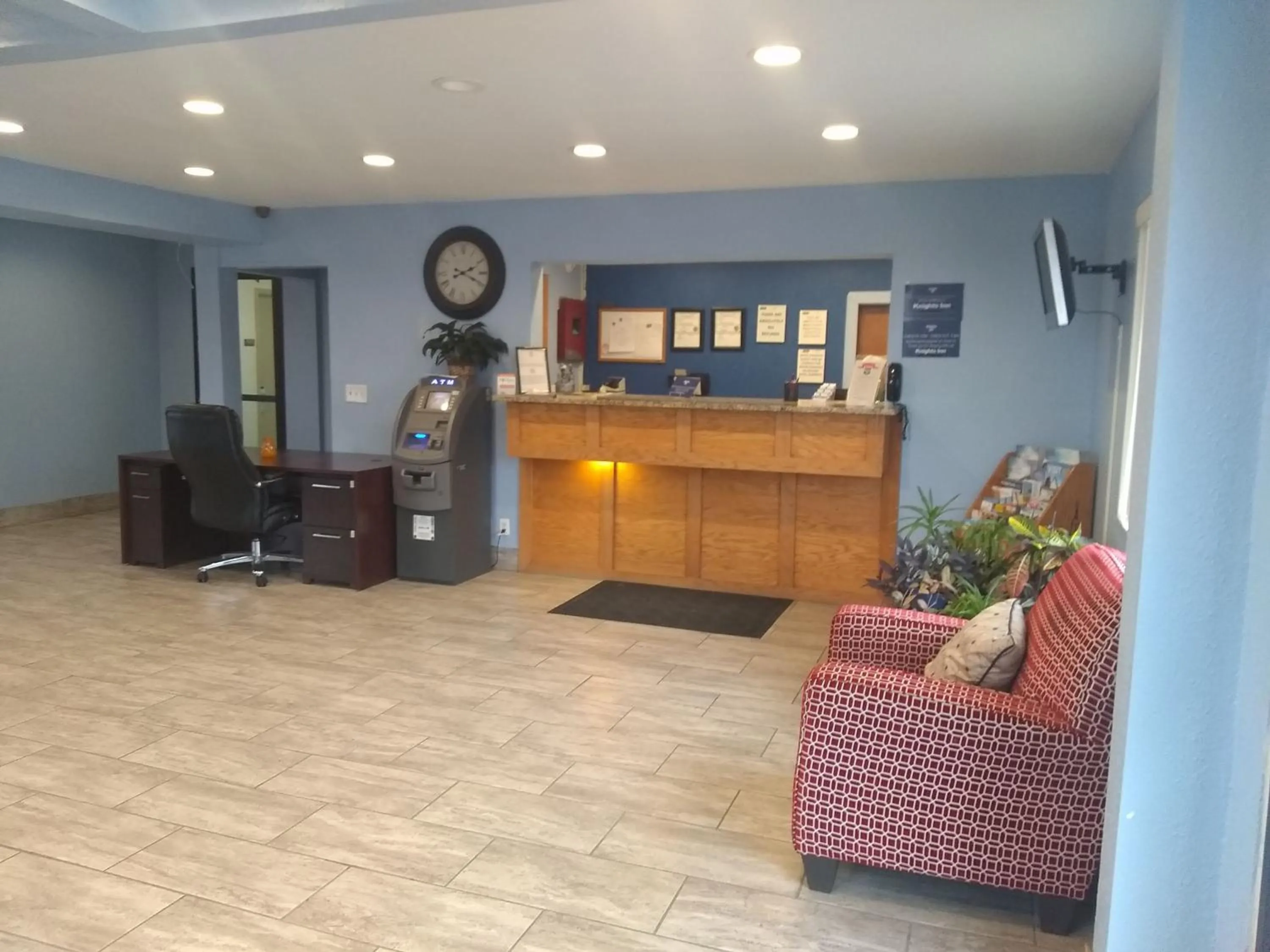 Lobby or reception in Sioux City Inn Sioux City IA Sergeant Bluff