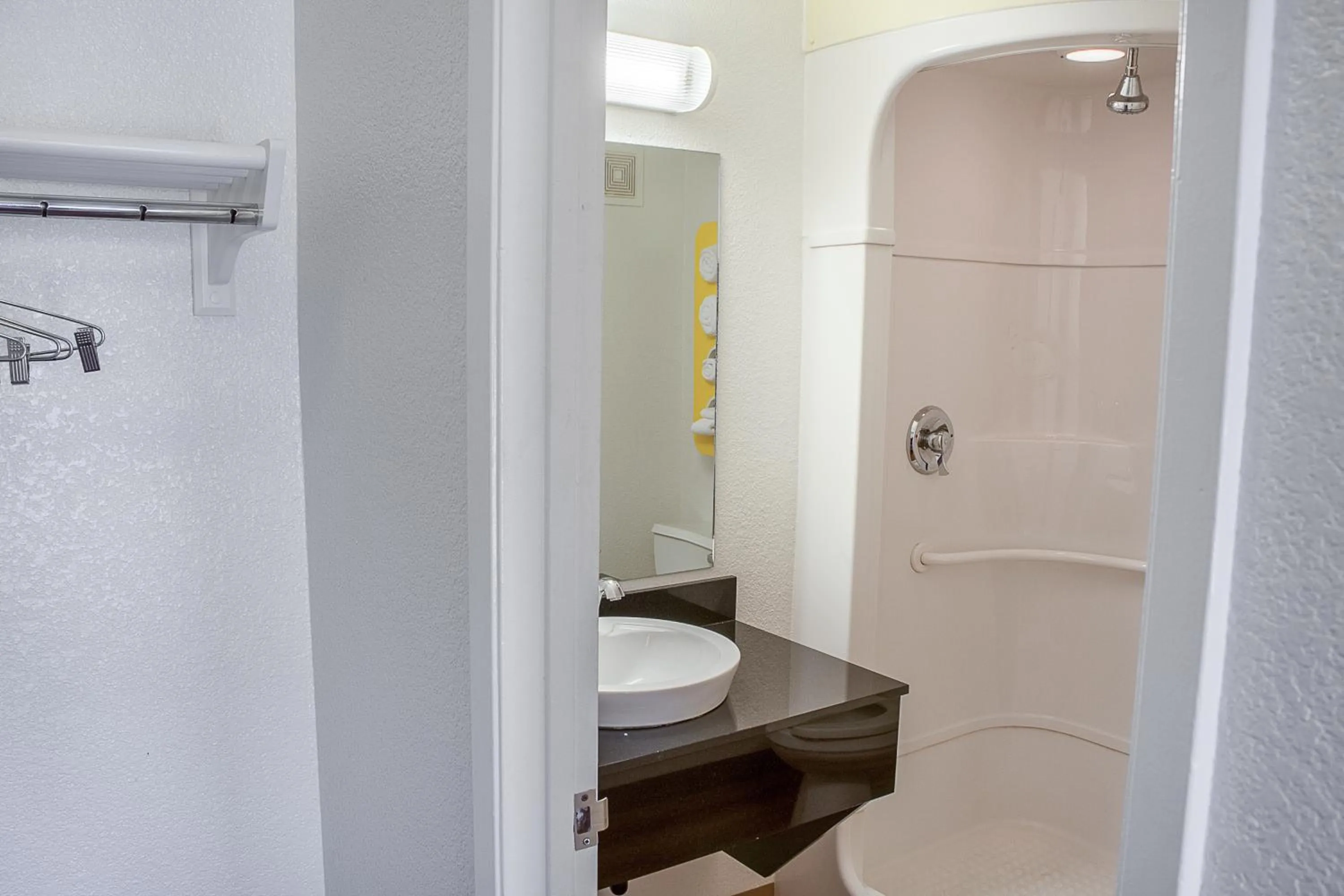 Bathroom in Motel 6-Ukiah, CA