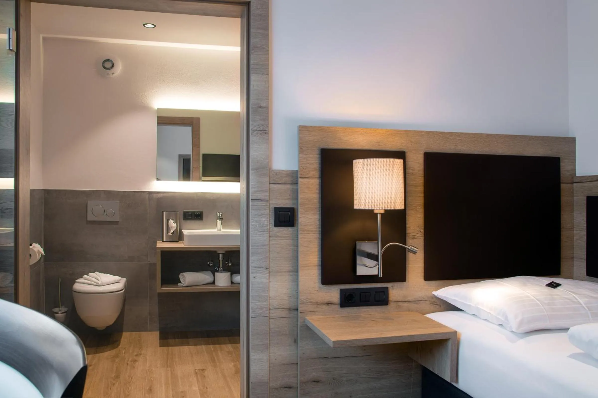 Toilet in Patrix Hotel, Restaurant, Bar