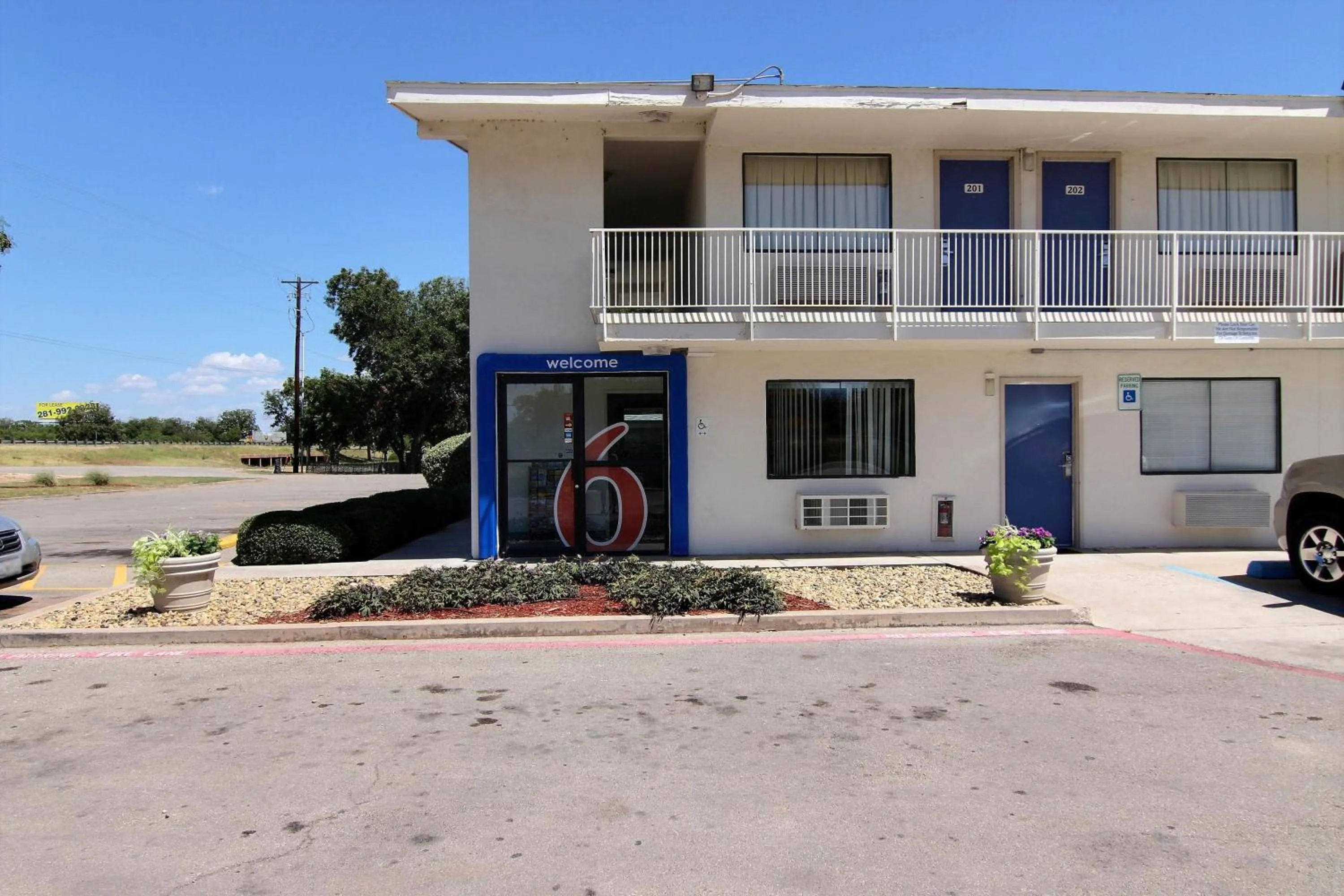 Facade/entrance in Motel 6-Abilene, TX