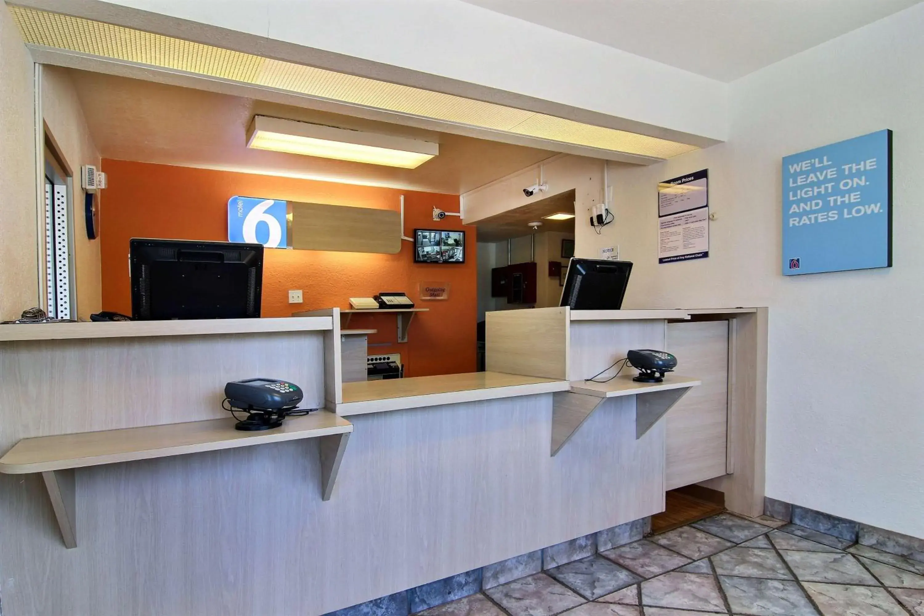 Lobby or reception in Motel 6-Abilene, TX Lobby or reception in Motel 6-Abilene, TX