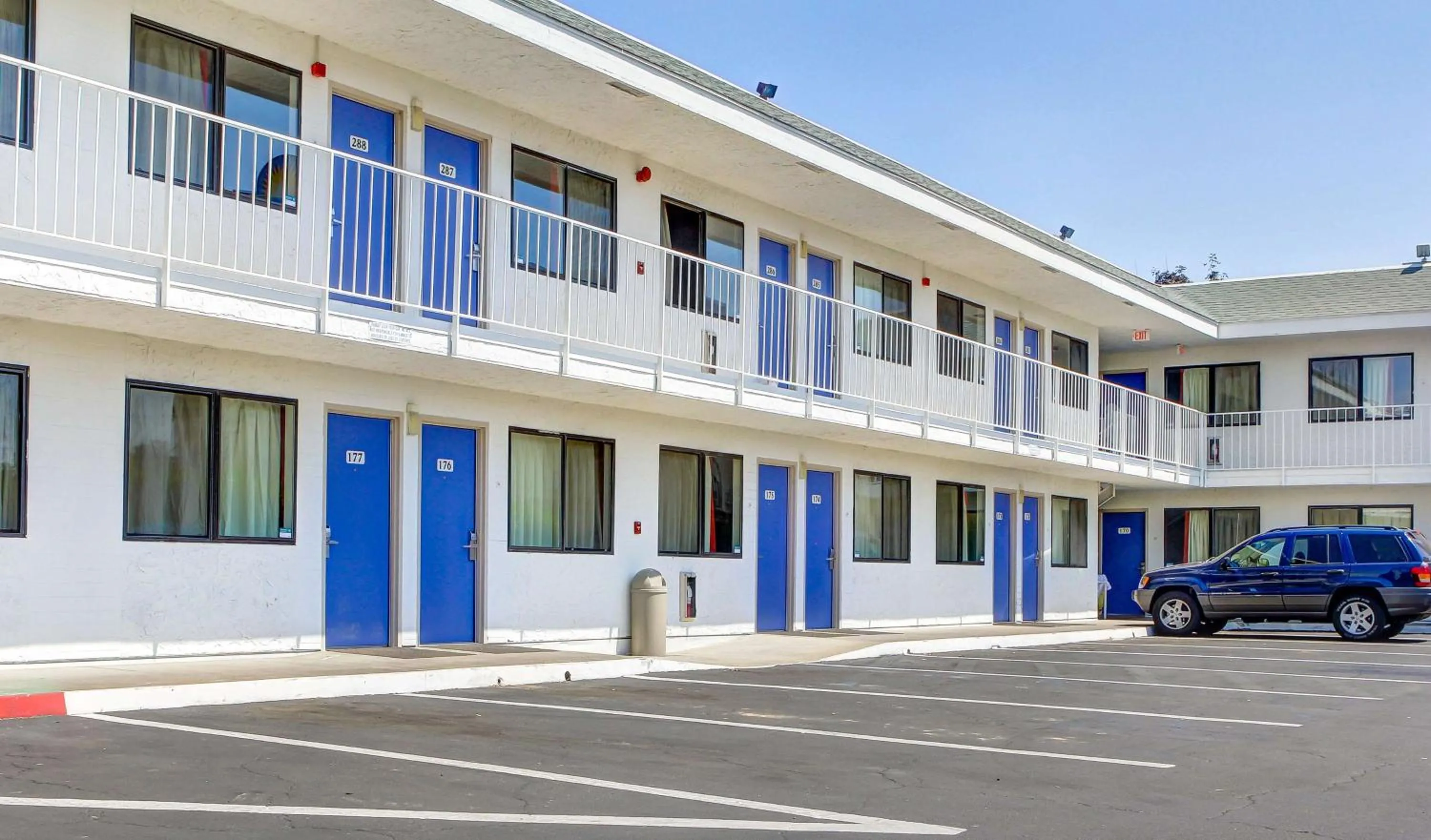 Property building in Motel 6-Medford, OR
