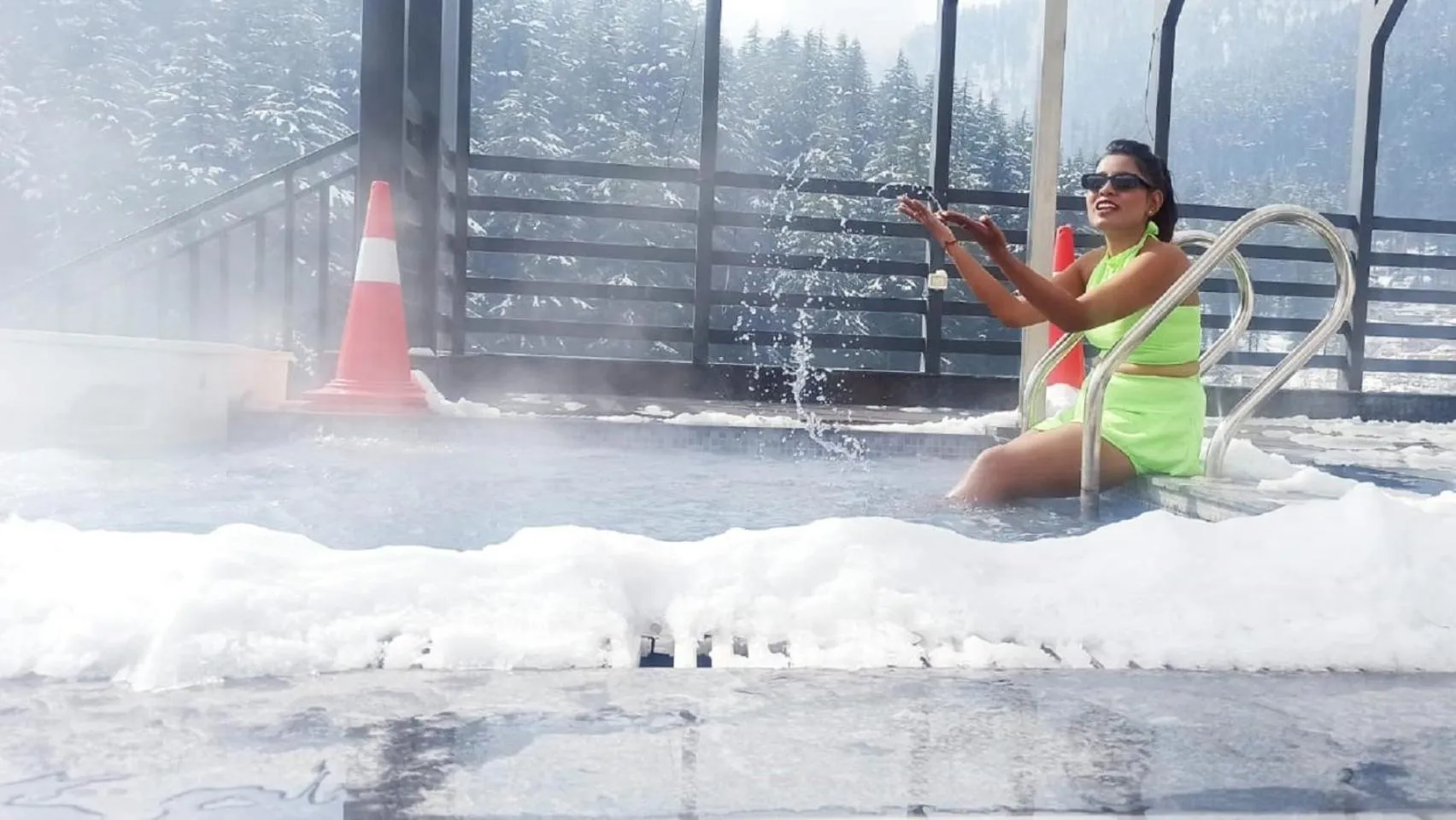 Swimming pool in The Orchard Greens Resort - A Centrally Heated Property