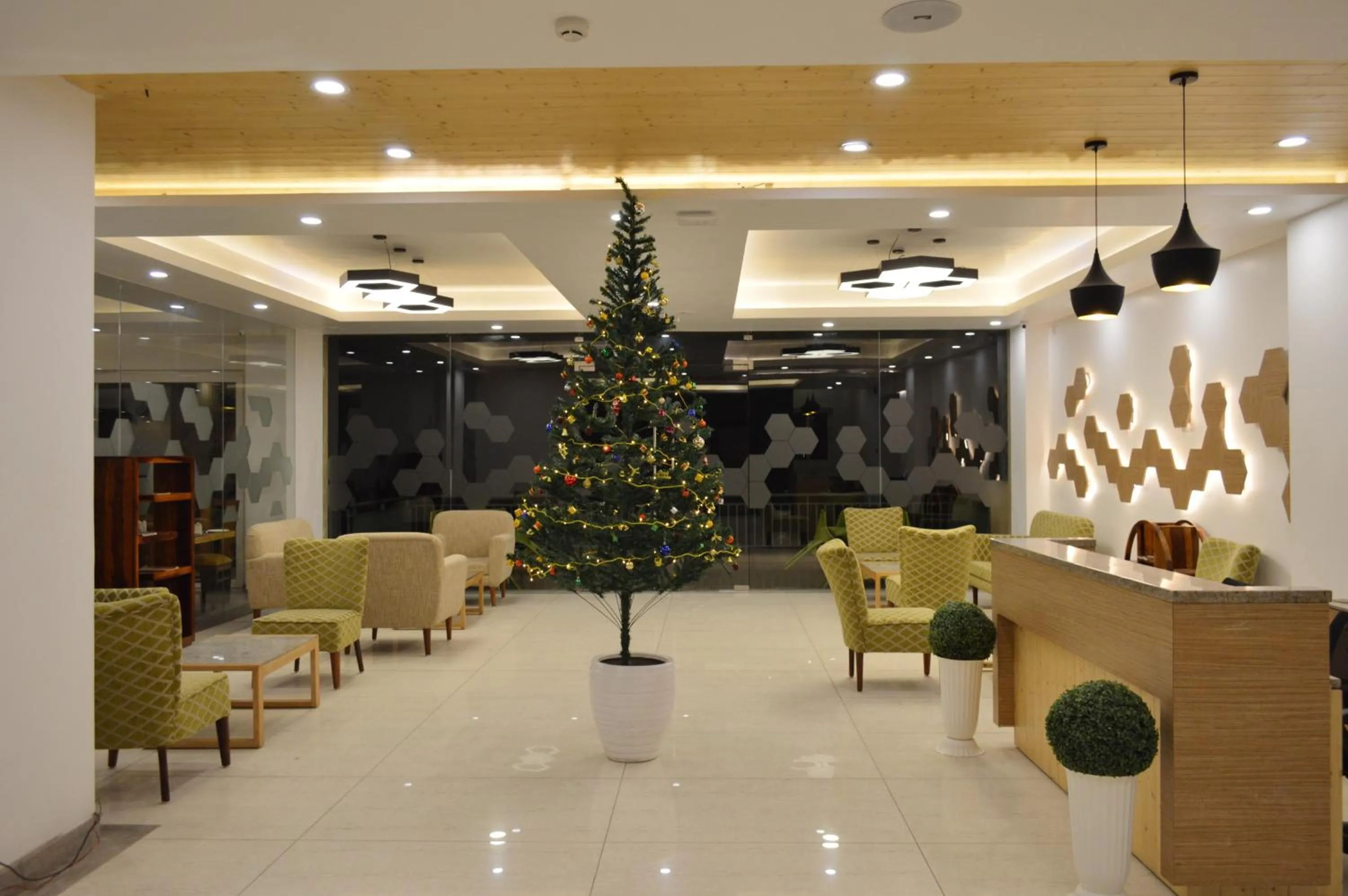 Decorative detail in The Orchard Greens Resort - A Centrally Heated Property