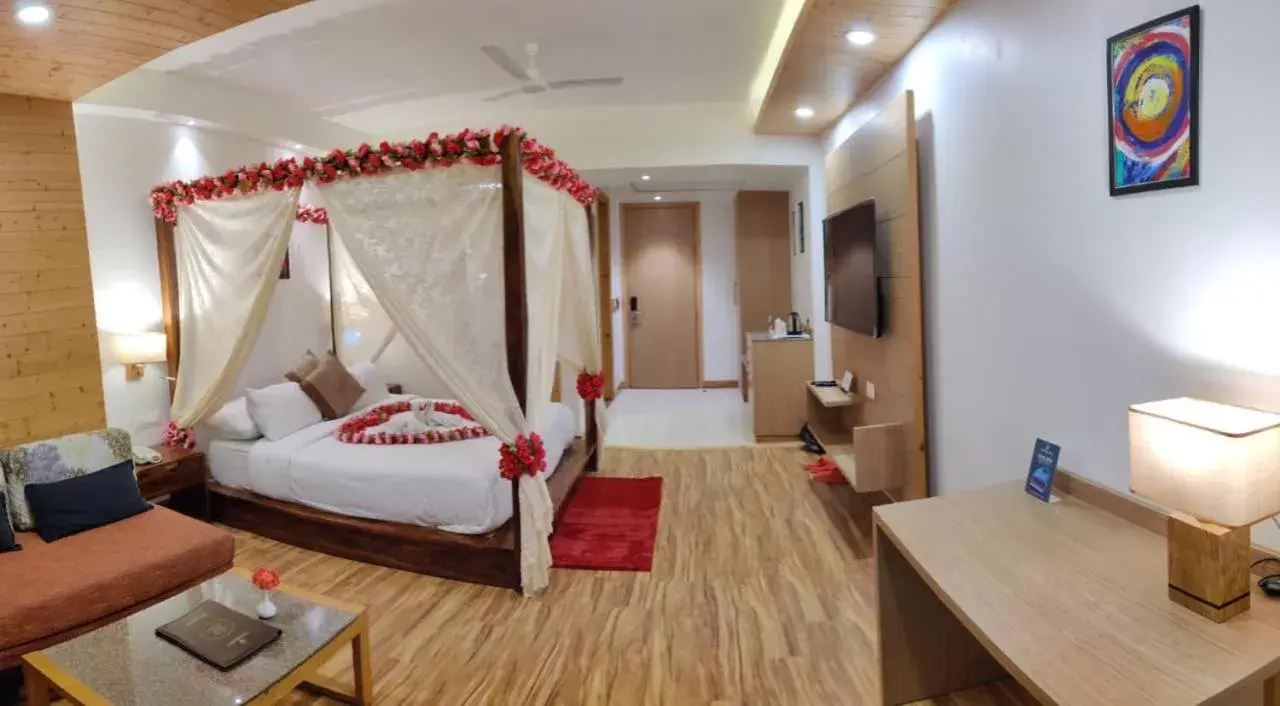 Bed in The Orchard Greens Resort - A Centrally Heated Property Bed in The Orchard Greens Resort - A Centrally Heated Property